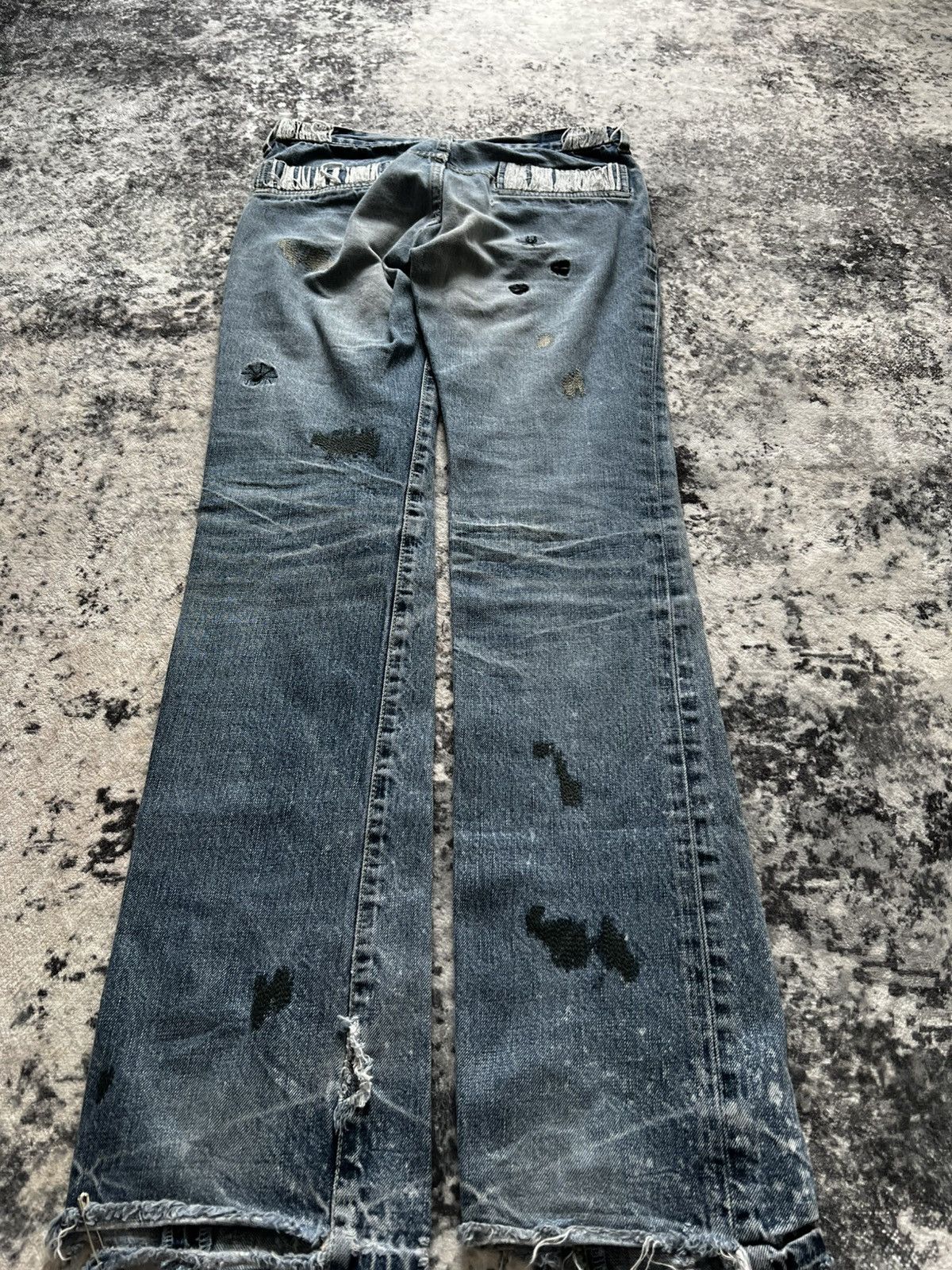 Undercover Undercover Bug Denim Size US 29 - 10 Thumbnail