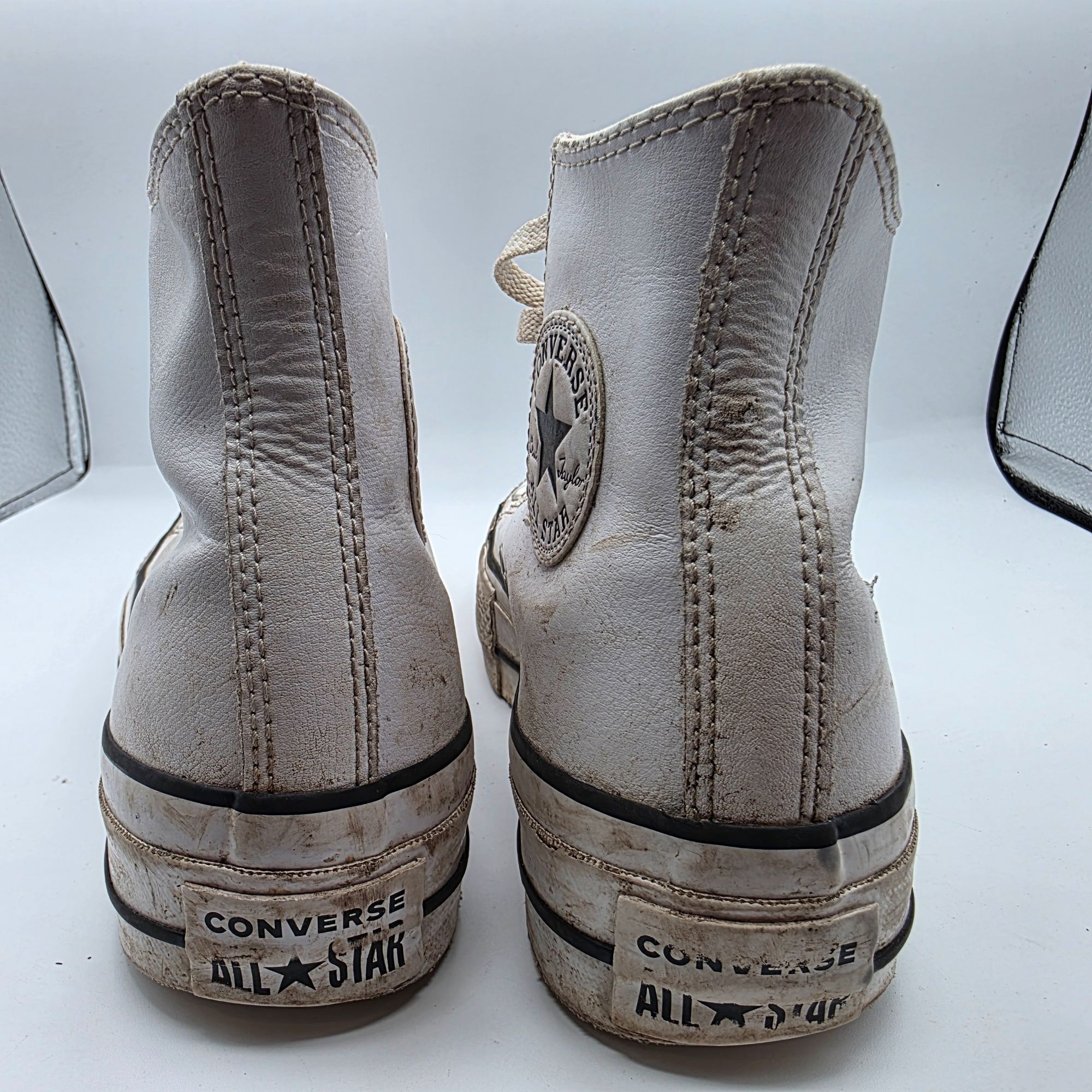 Converse Converse Chuck Taylor All Star Lift Platform Leather Womens Size US 7 / IT 37 - 5 Thumbnail
