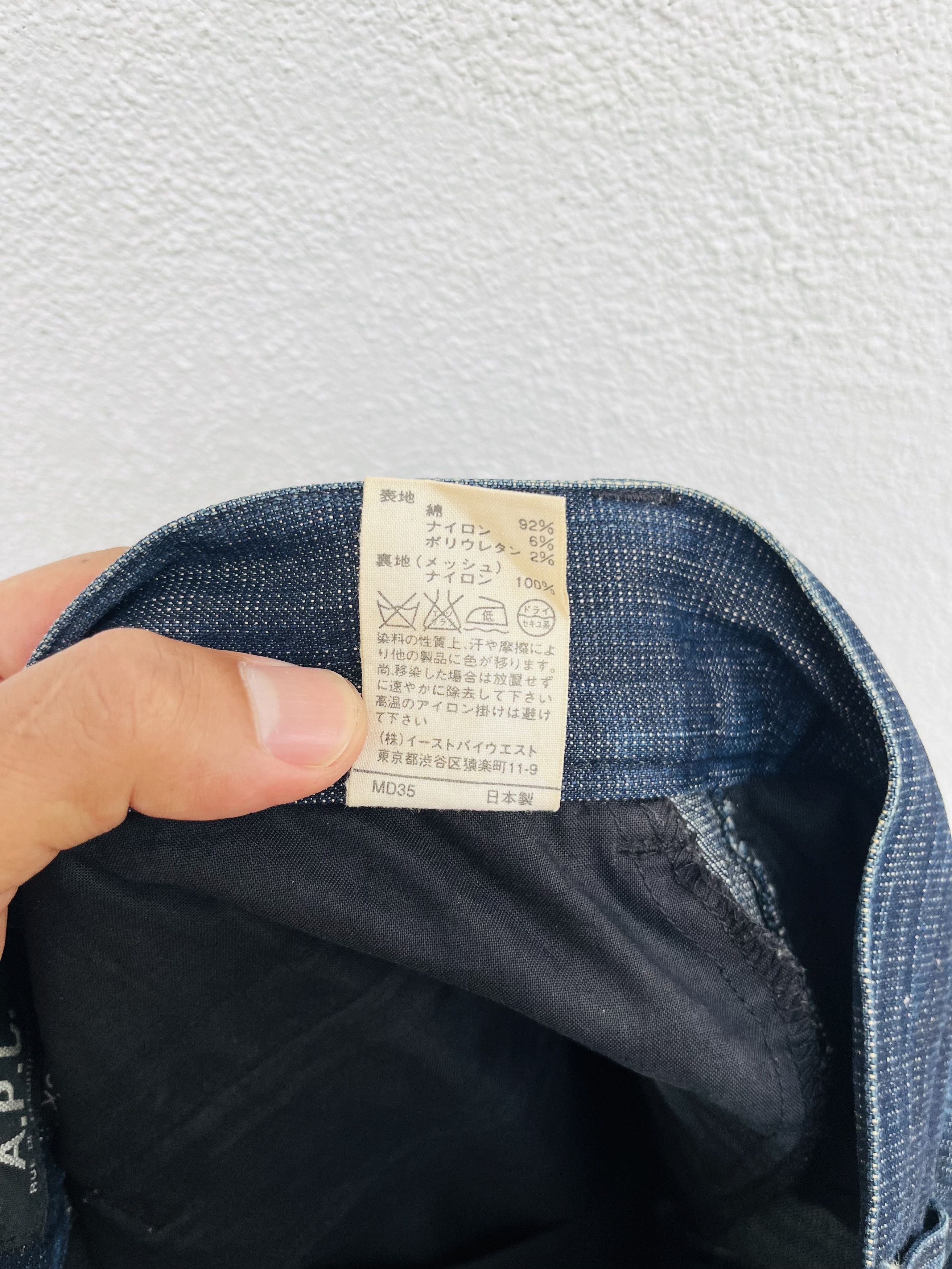 A.P.C. × Japanese Brand Vintage A.P.C Japanese Designer Fashion Style Size US 30 / EU 46 - 14 Thumbnail