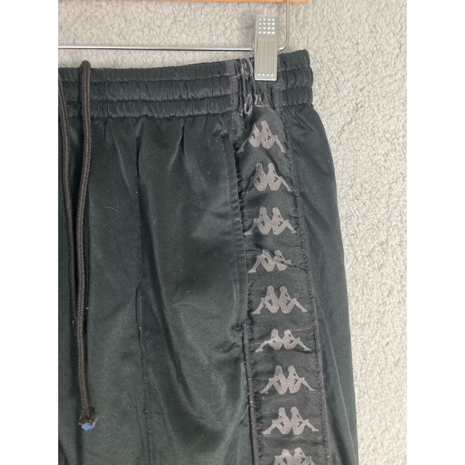 Kappa Kappa Women's Black Sweatpants Size M Comfortable Casual Size 28" / US 6 / IT 42 - 5 Thumbnail