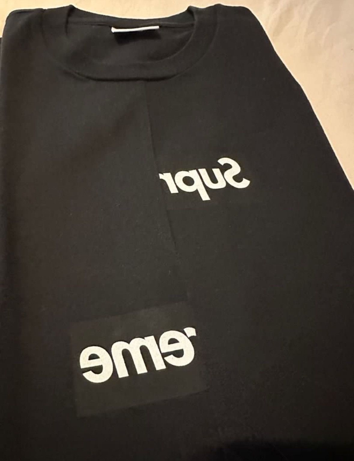 Comme des Garcons × Supreme SUPREME X COMME DES GARÇONS box logo Size US L / EU 52-54 / 3 - 3 Thumbnail