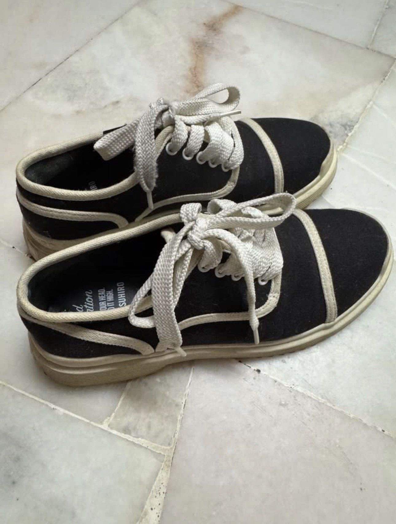Maison MIHARA YASUHIRO MIHAYASUHIRO GOOD INSPIRATION Y2K STREETWEAR SHOES Size US 5.5 / EU 38 - 3 Thumbnail