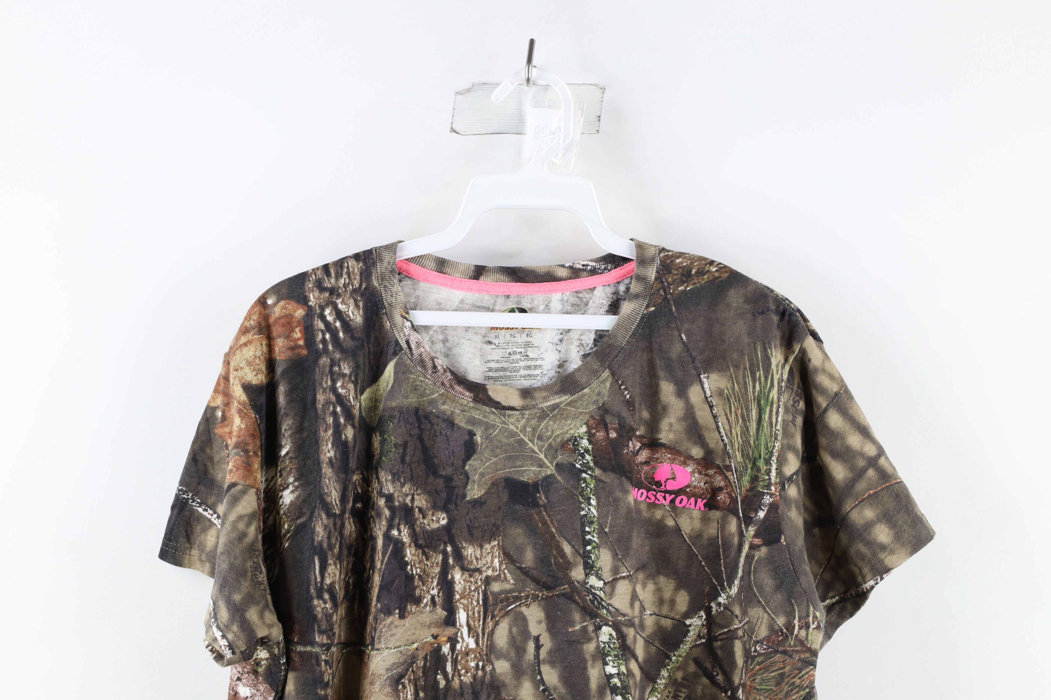 Vintage Vintage Streetwear Mossy Oak Camouflage Short Sleeve T-Shirt Size XL / US 12-14 / IT 48-50 - 2 Thumbnail