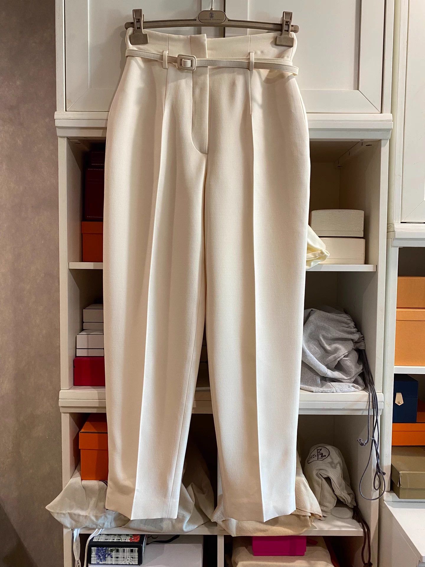 Dior Dior silk wool blend chinos authentic Size 27" / US 4 / IT 40 - 1 Thumbnail
