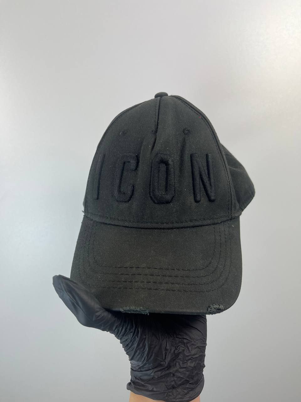 Dsquared2 Dsquared2 Icon Black Cotton Baseball Cap Size ONE SIZE - 1 Thumbnail
