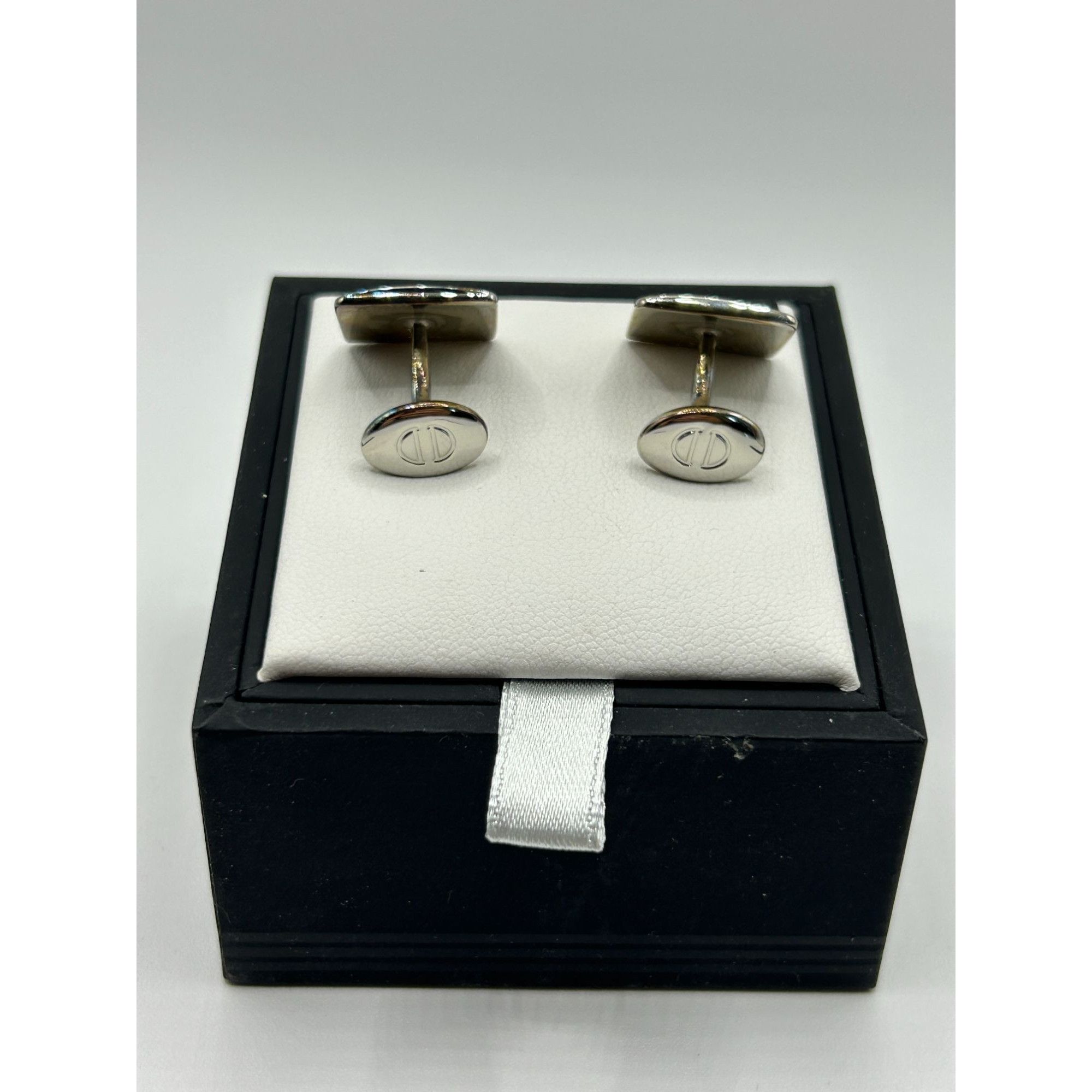 David Donahue David Donahue Men's Multicolor Sterling Silver Cuff Links Size ONE SIZE - 2 Thumbnail