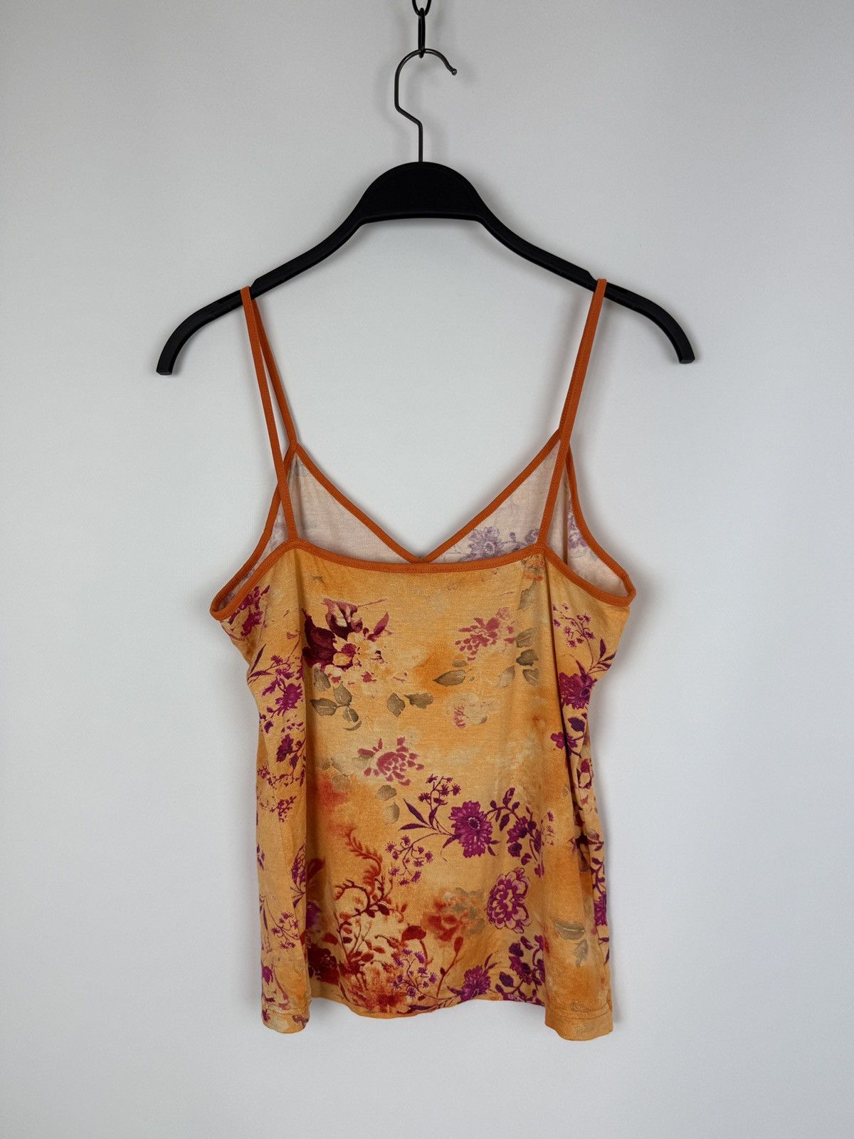 Vintage Y2K Vintage Dolce Vita Viscose Floral Cami Spaghetti Top M Size M / US 6-8 / IT 42-44 - 5 Thumbnail
