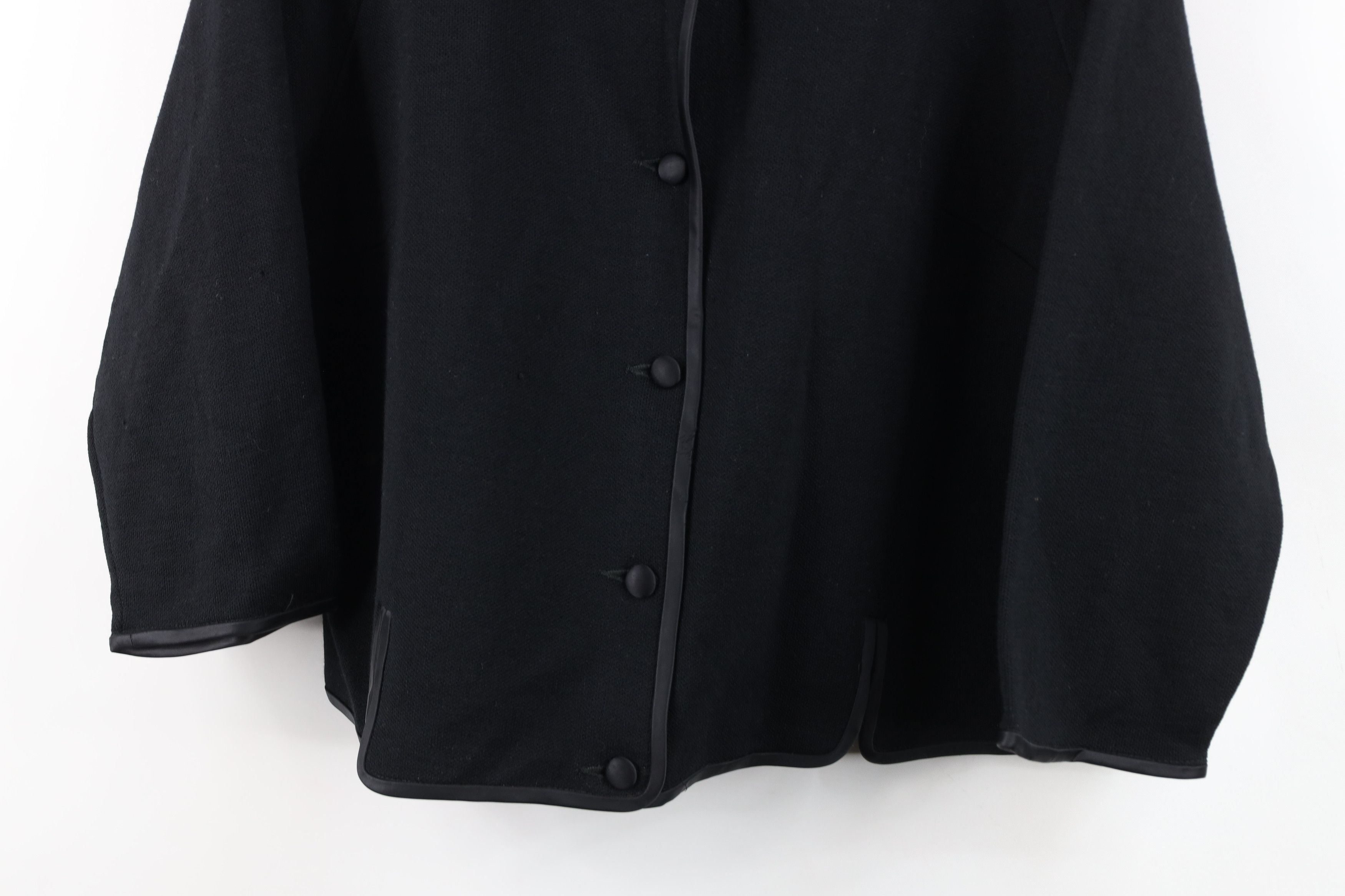 Vintage Vintage 50s 60s Rockabilly Trim Wool Knit Blazer Jacket USA Size M / US 6-8 / IT 42-44 - 3 Thumbnail
