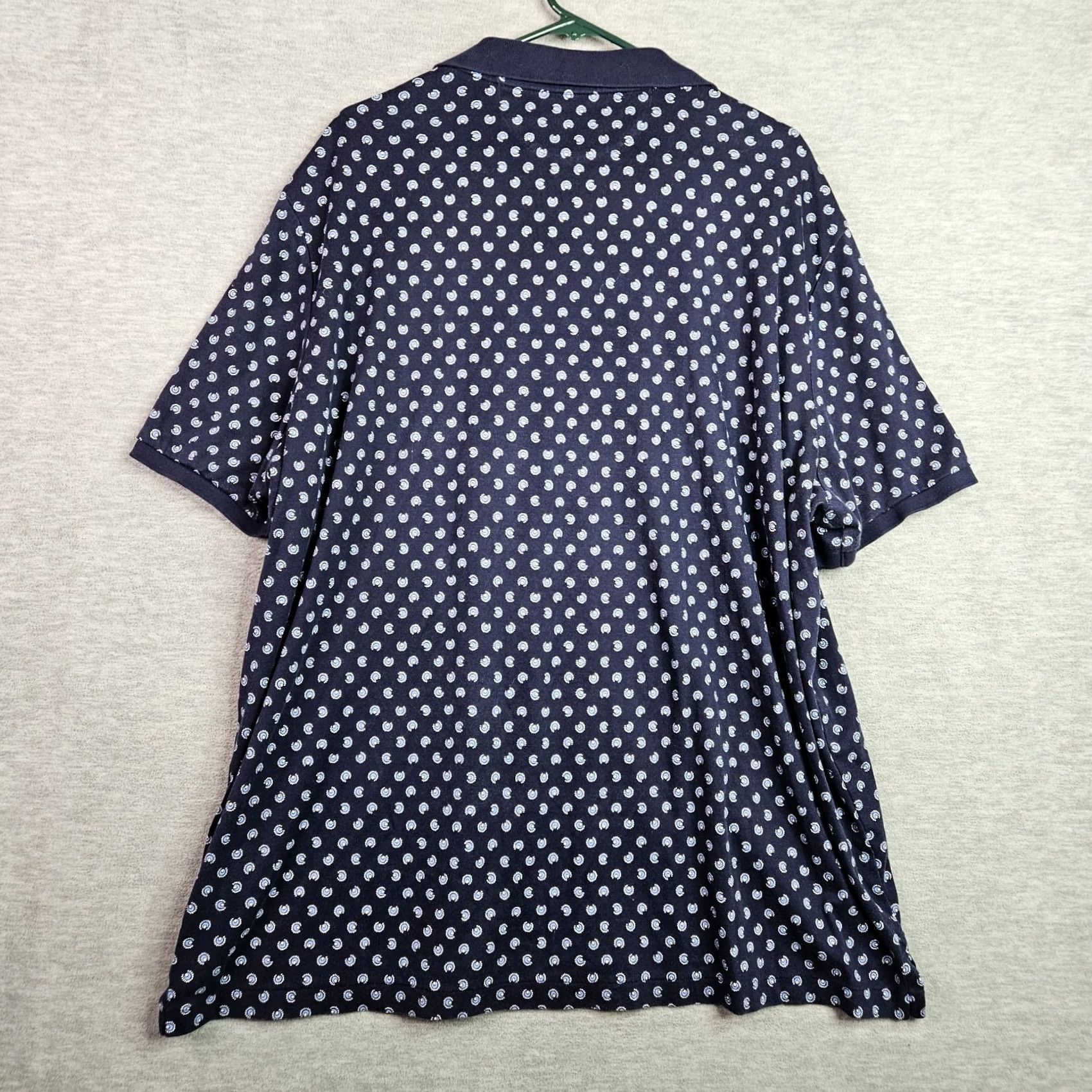 Polo Ralph Lauren Polo Ralph Lauren Polo Shirt Men XXL Navy Solid 1/4 Button Up Classic Fit Short Sleeve Logo Polo Shirt Size US XXL / EU 58 / 5 - 2 Thumbnail