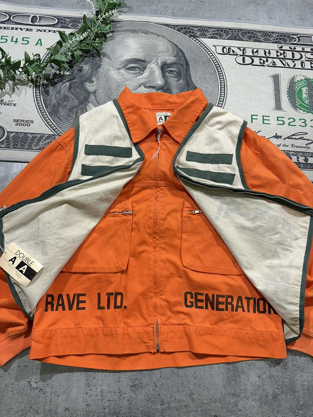 Japanese Brand Rare Vintage Japanese Rave Generation Utility Vest Jacket Size US L / EU 52-54 / 3 - 10 Thumbnail