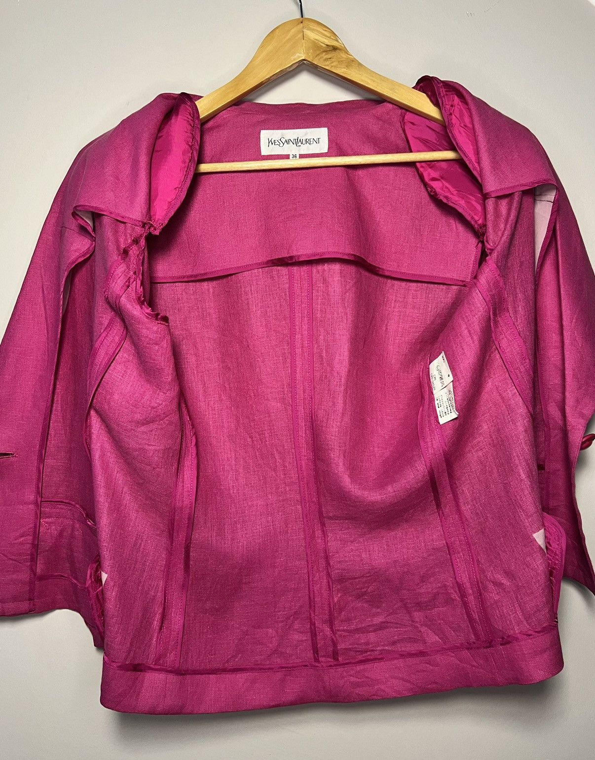 Yves Saint Laurent Yves Saint Lauren Blazer NWT Size XS / US 0-2 / IT 36-38 - 8 Thumbnail