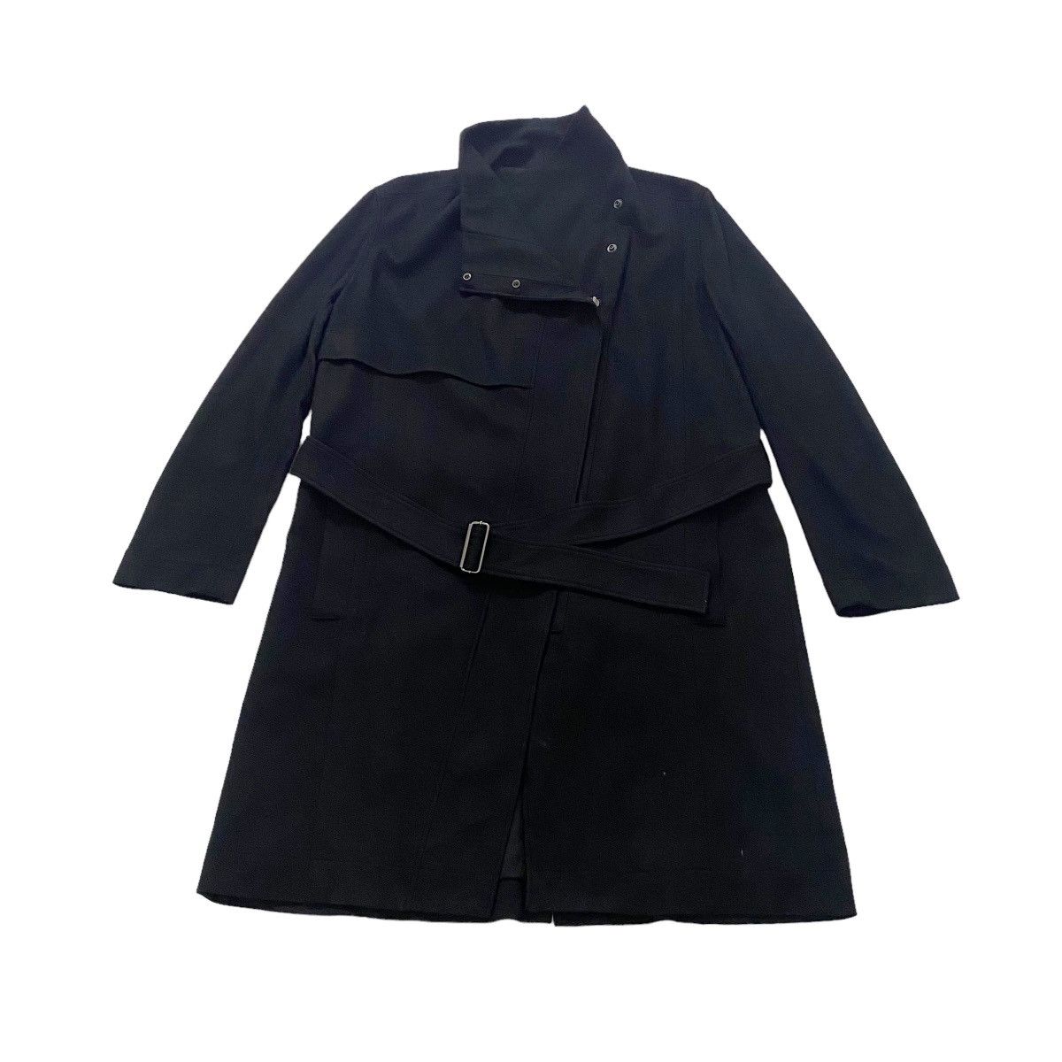 Helmut Lang ☀️Nice design Helmut Lang wool long jacket Size S / US 4 / IT 40 - 1 Thumbnail