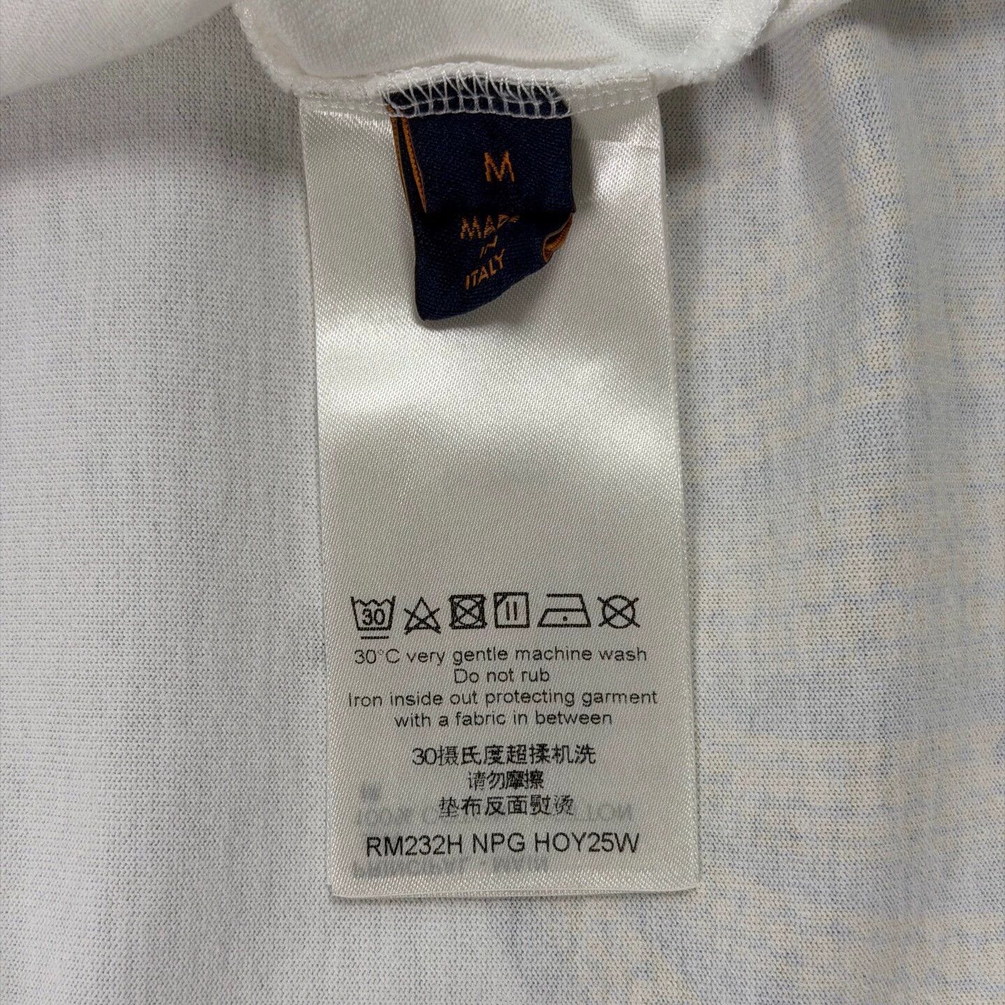 Louis Vuitton LV x Yayoi Kusama Pumpkin White Tee M Like New Size US M / EU 48-50 / 2 - 4 Thumbnail
