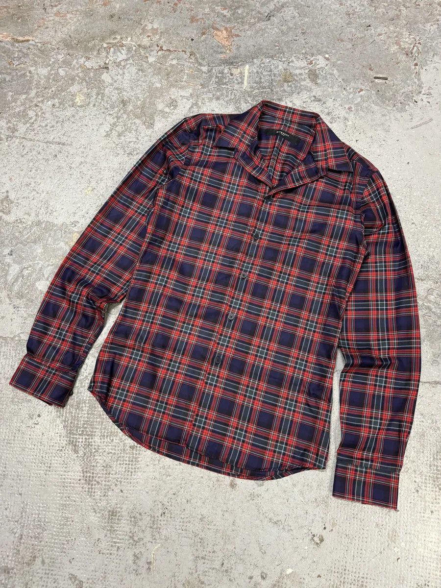 Givenchy Givenchy Contemporary Red & Navy Checked Shirt Size US S / EU 44-46 / 1 - 6 Thumbnail