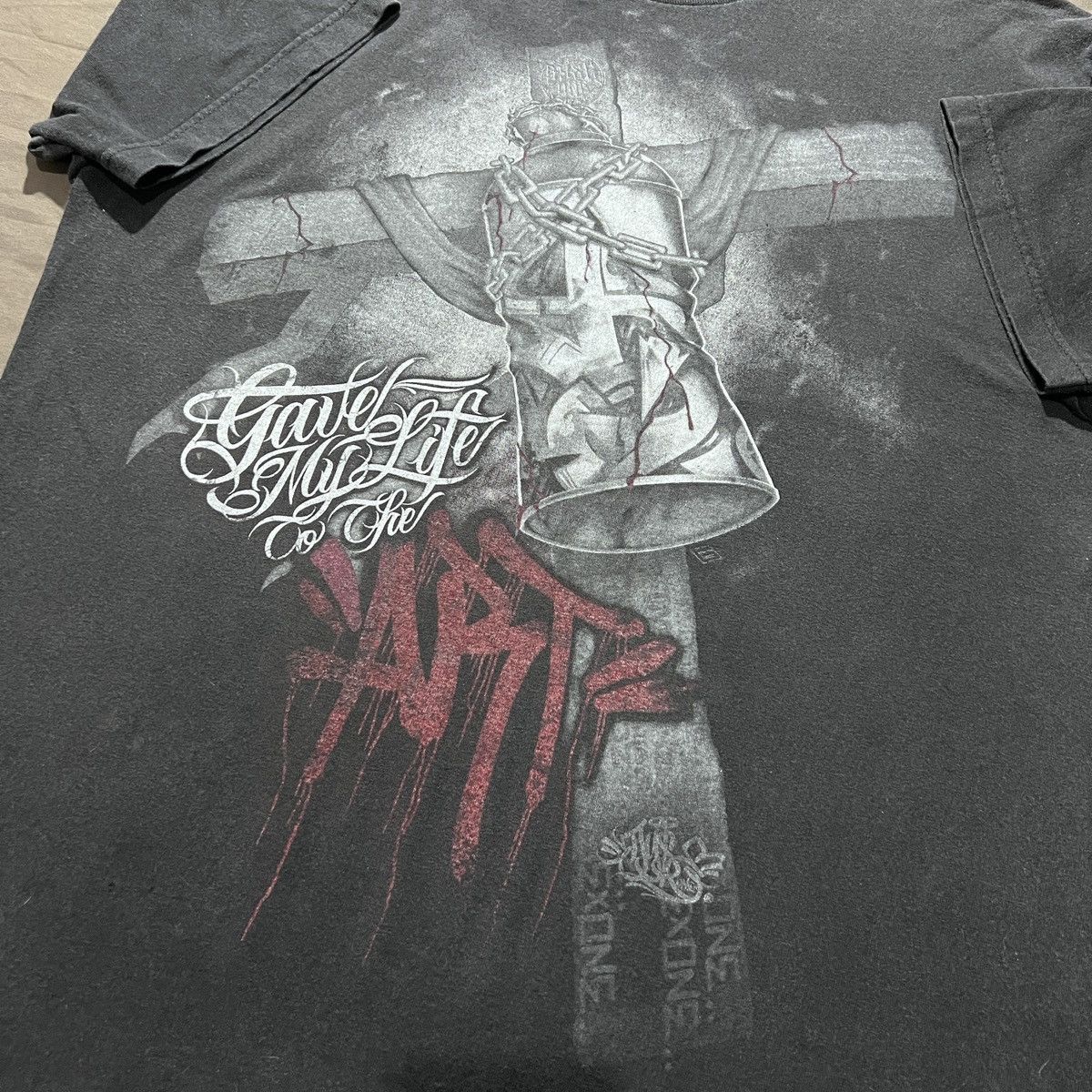 Vintage Y2K The cross God Jesus Bible Tee Graphic Streetwear Size US L / EU 52-54 / 3 - 2 Thumbnail