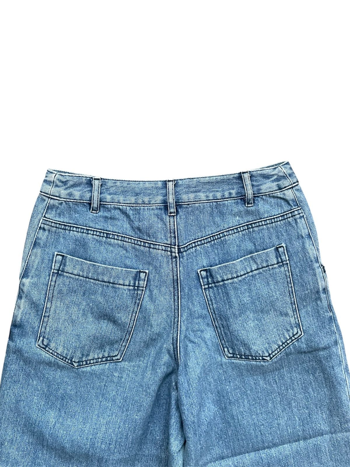 Opening Ceremony Opening Ceremony Baggy Wide Leg Cropped Jeans Size 30" / US 8 / IT 44 - 6 Thumbnail