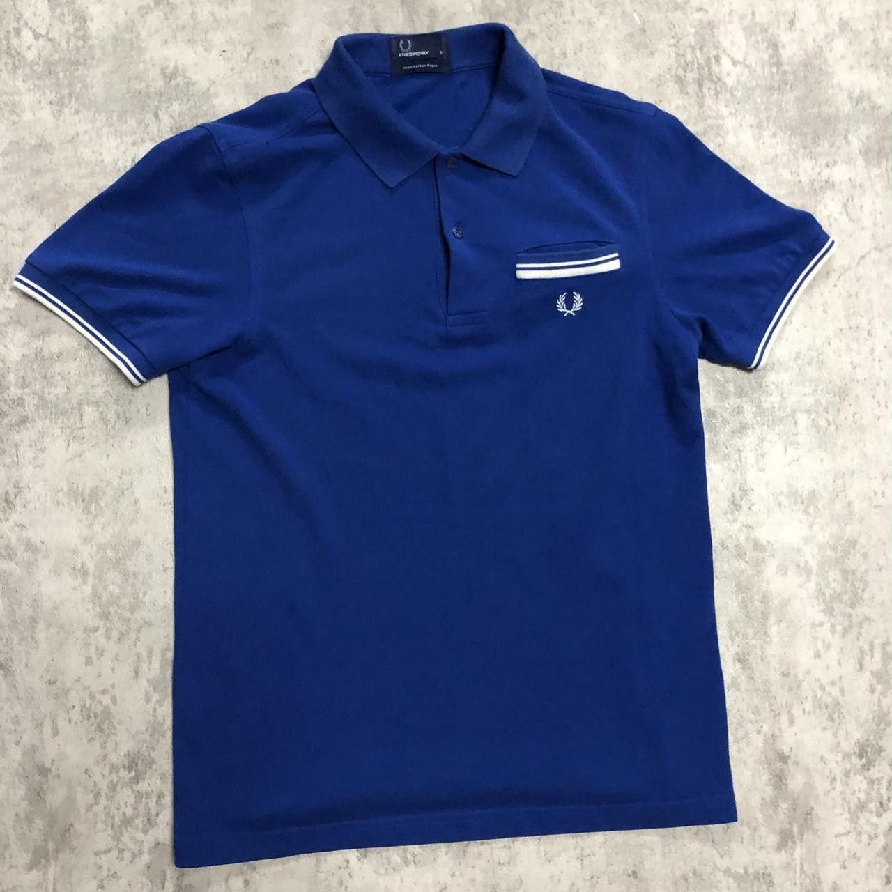 Fred Perry Fred Perry blue polo shirt #polo #retro Size US S / EU 44-46 / 1 - 1 Thumbnail