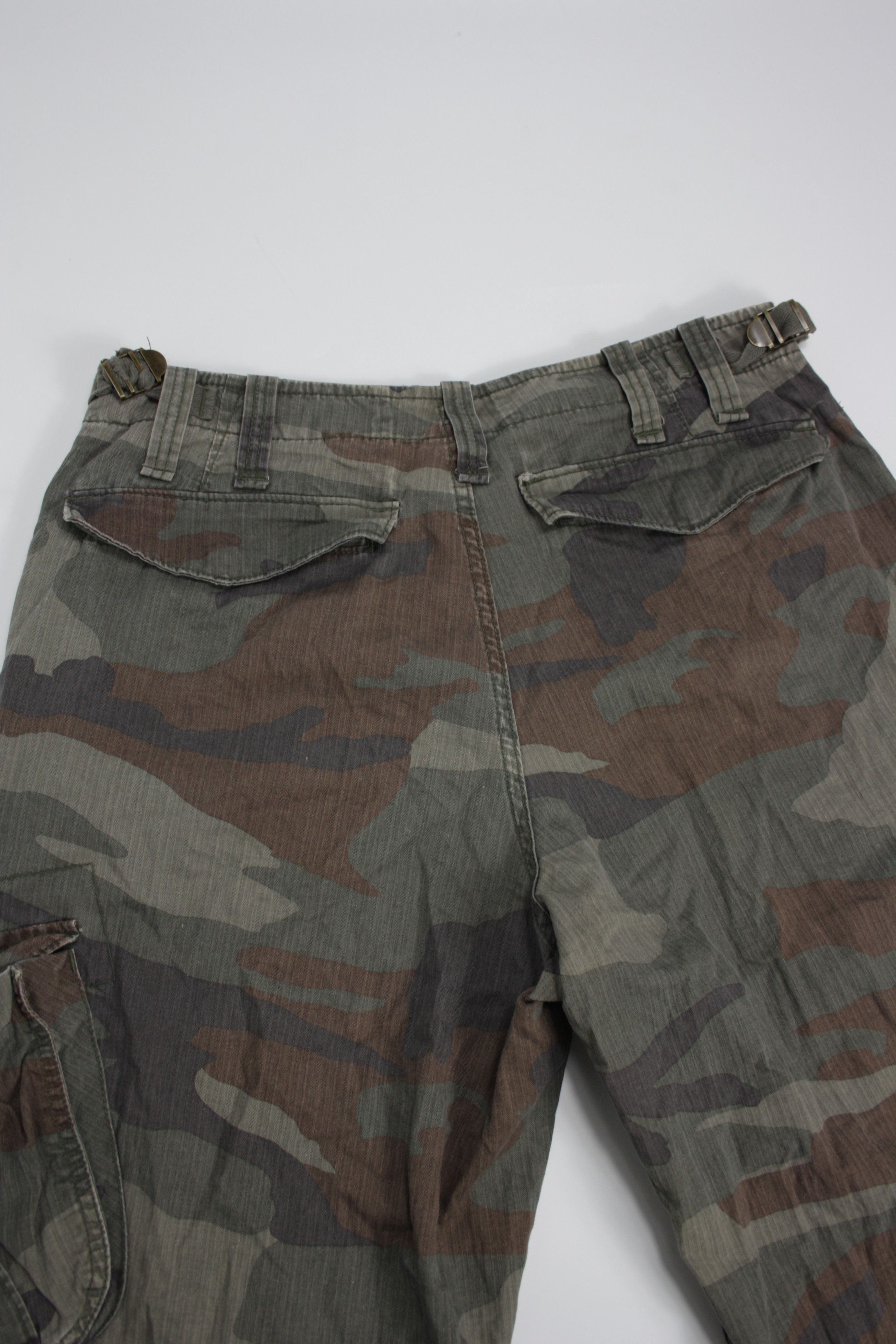 Gap × Japanese Brand Gap Y2K Vintage Army Tactical Cargo Straight Washed Pants Size US 30 / EU 46 - 4 Thumbnail