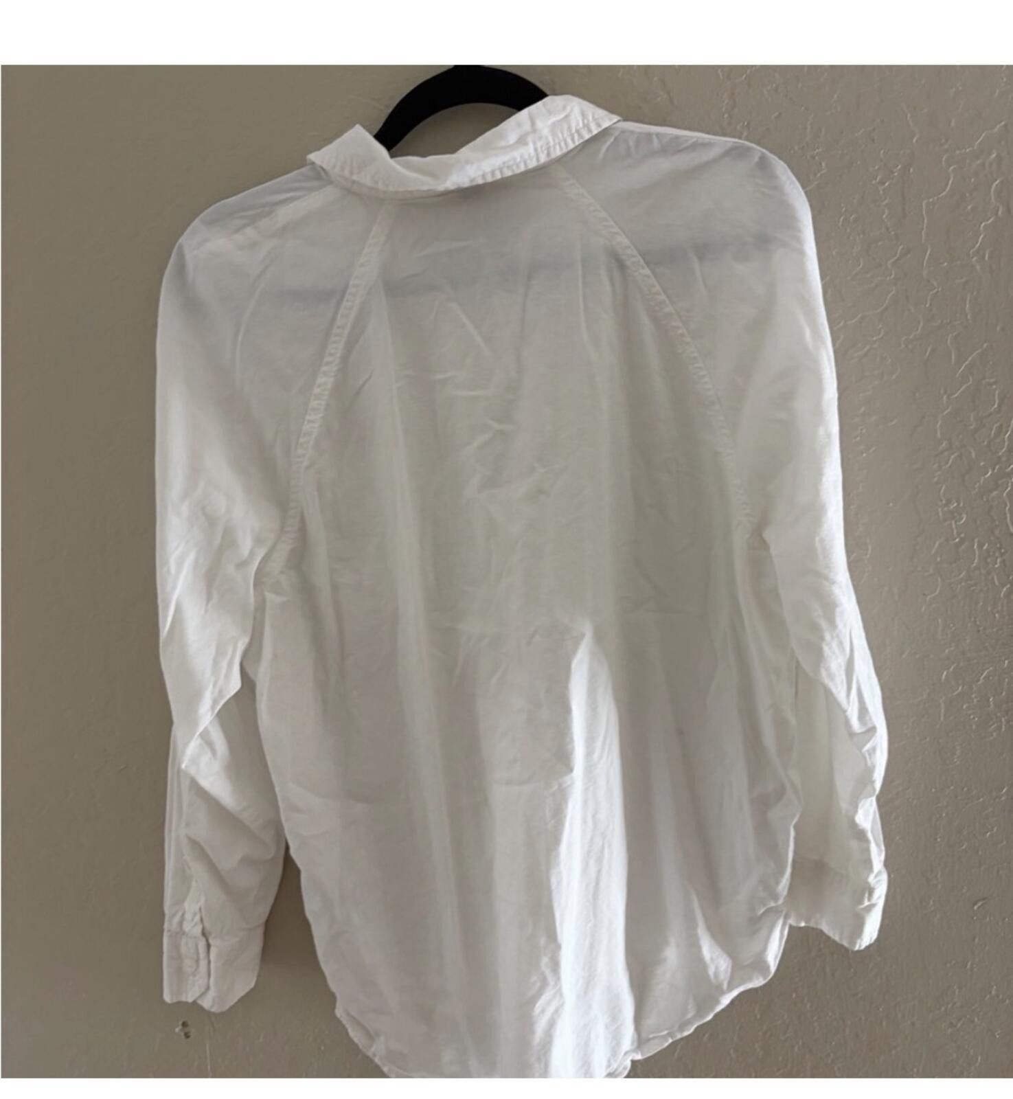Other Universal Thread Crisp White Collared Shirt Size M / US 6-8 / IT 42-44 - 5 Thumbnail