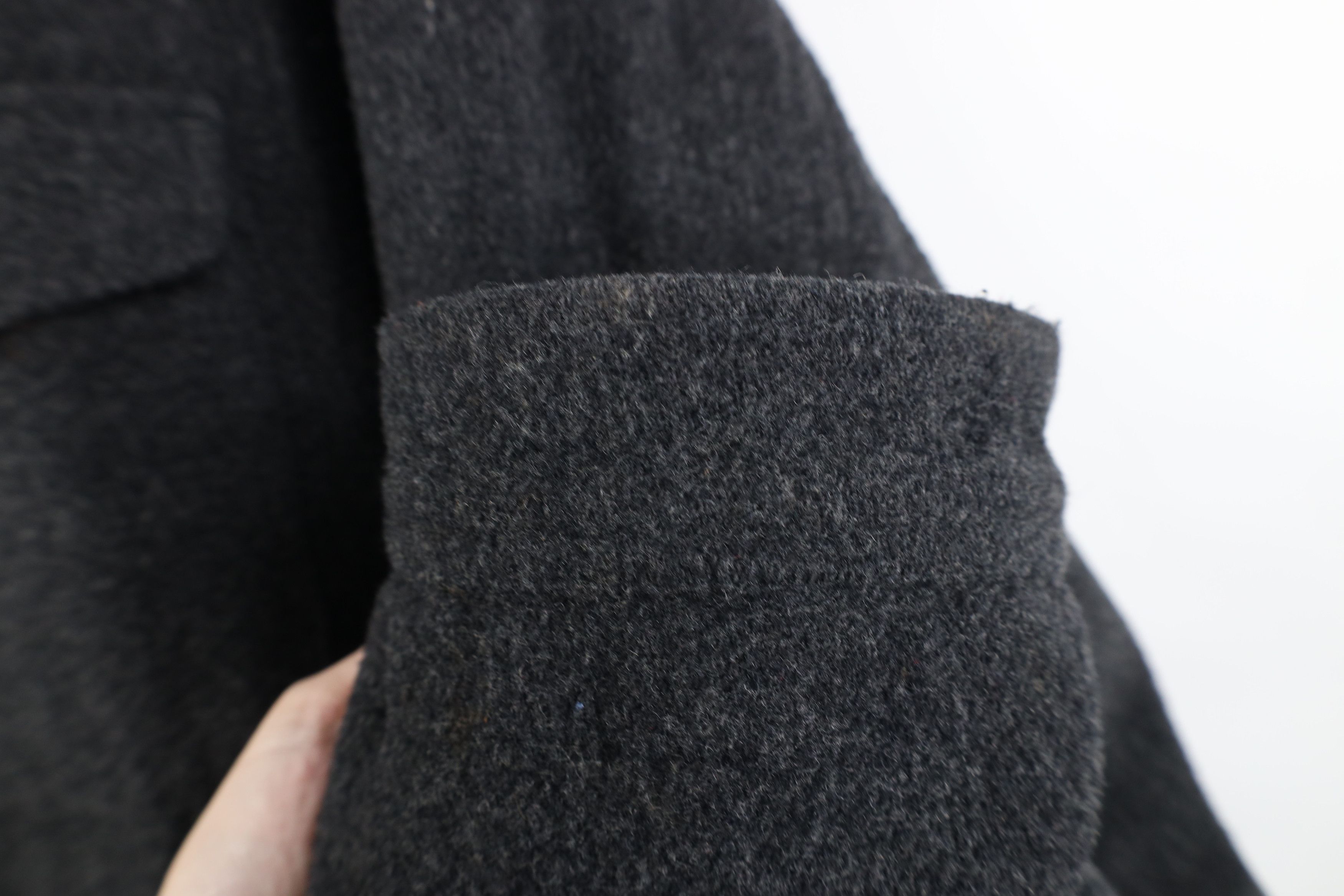 Abercrombie & Fitch Vintage 90s Y2K Abercrombie & Fitch Wool Bomber Jacket Gray Size US L / EU 52-54 / 3 - 10 Thumbnail