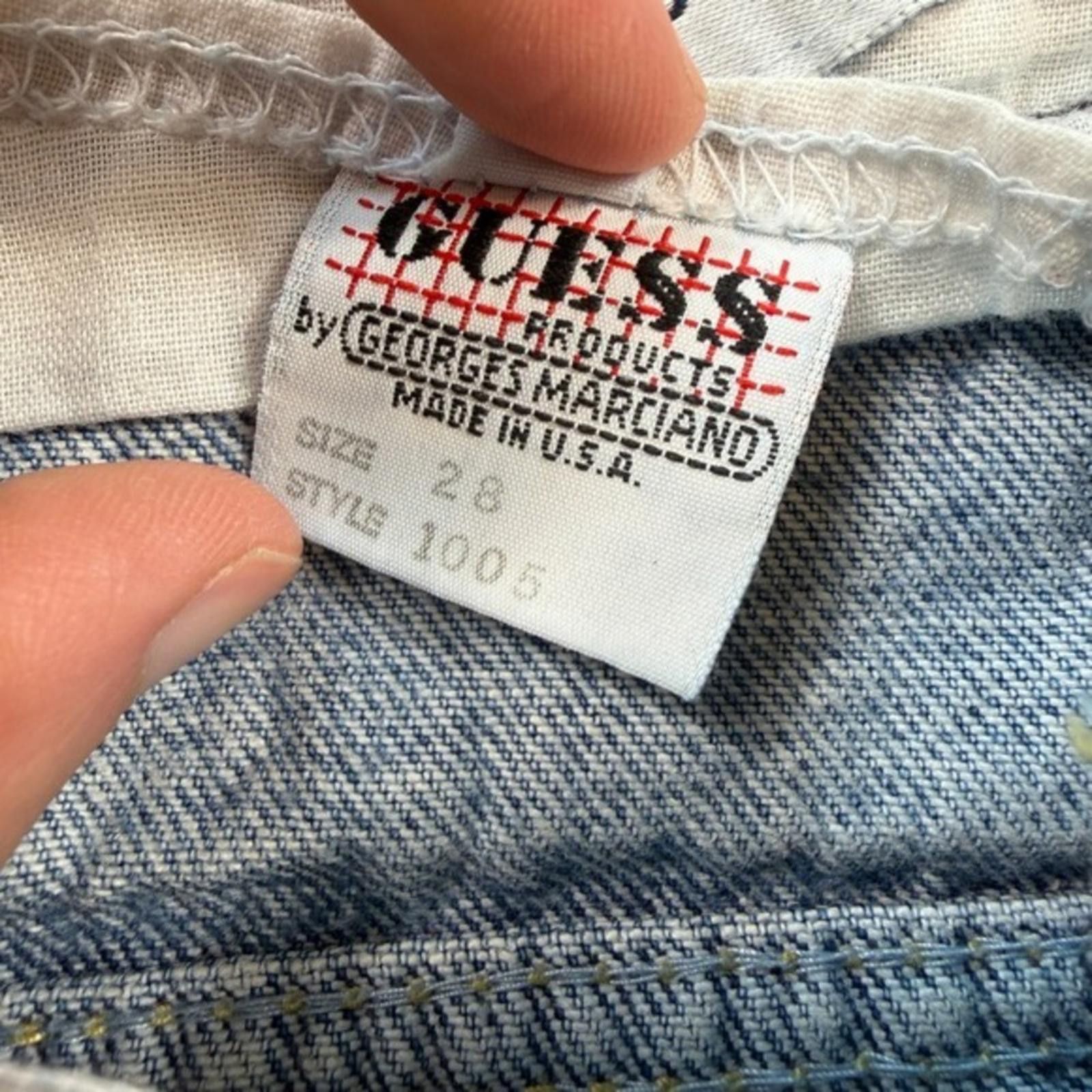 Guess Vintage 90s Georges Marciano GUESS Jeans 28 High Rise Mom Size 28" / US 6 / IT 42 - 7 Thumbnail