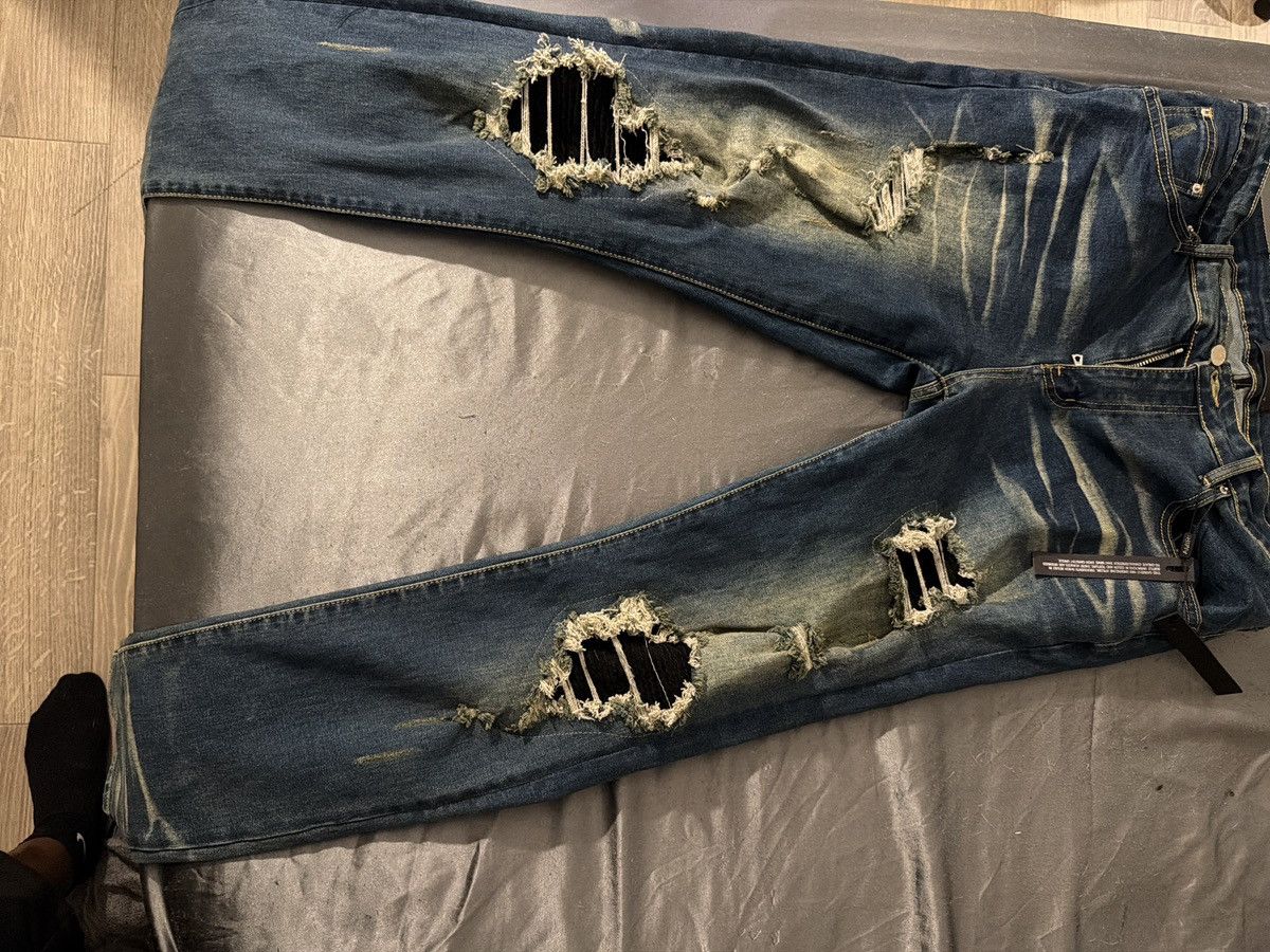 Amiri Amiri mx2 biker jeans Size US 36 / EU 52 - 1 Thumbnail