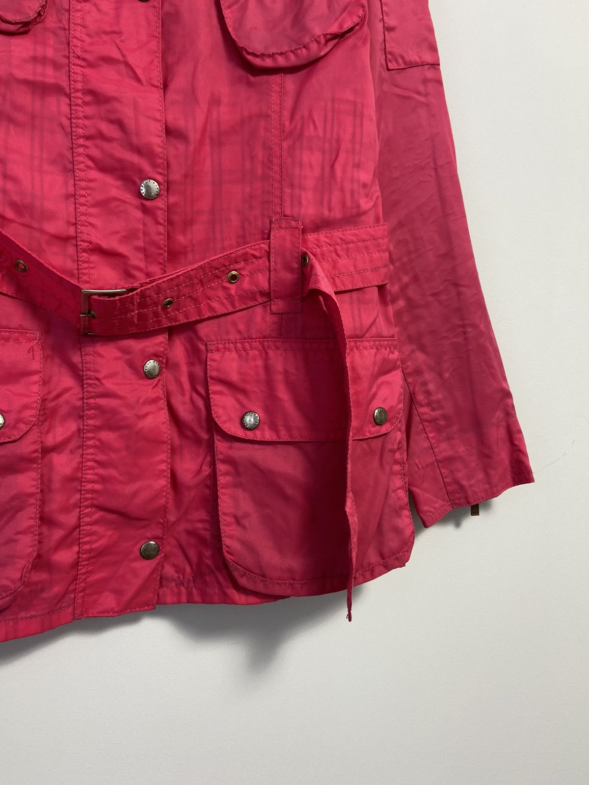 Barbour Barbour Rainbow International Belted Field Jacket Size M / US 6-8 / IT 42-44 - 3 Thumbnail