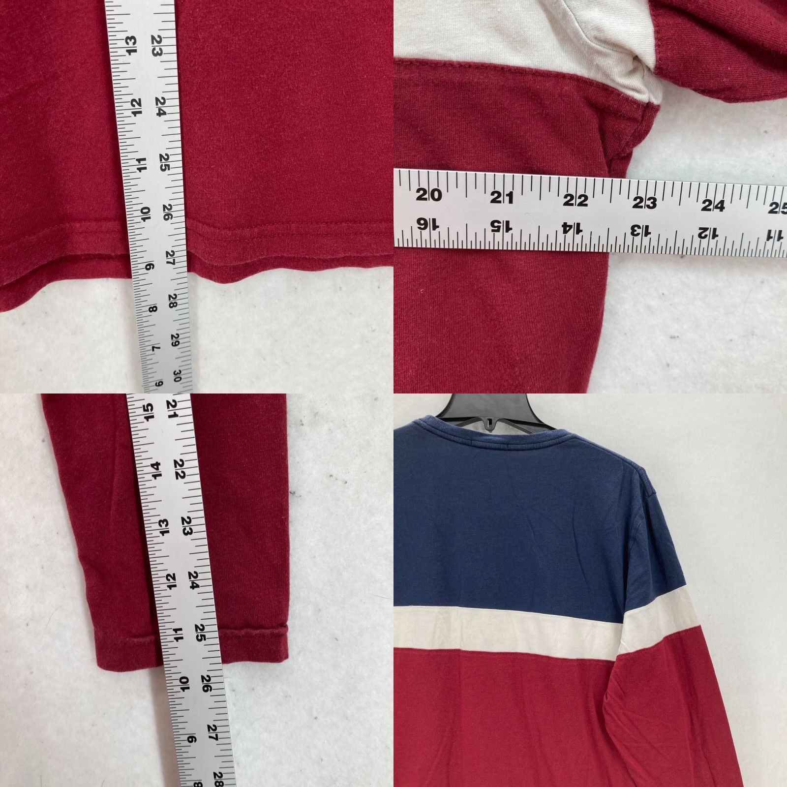 Marine Layer Marine Layer Jacob Long Sleeve Crew Neck T-Shirt Mens XL Color Block Coastal Size US XL / EU 56 / 4 - 8 Thumbnail