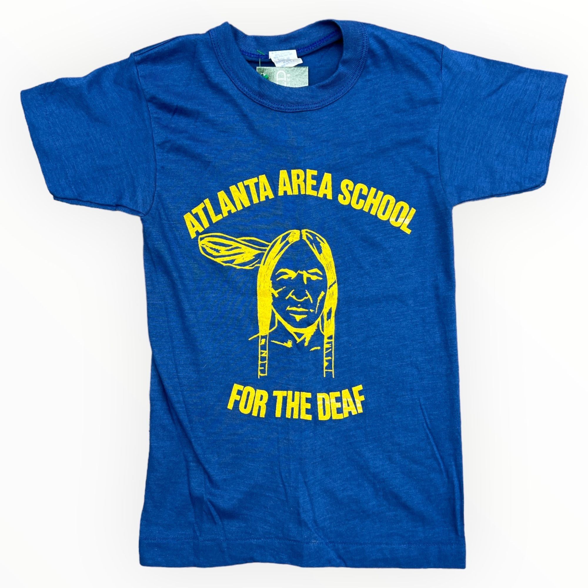 Vintage Vintage 80s Atlanta Area School Baby Tee Size XS / US 0-2 / IT 36-38 - 2 Thumbnail