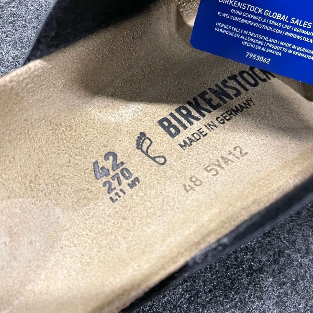 VINTAGE BIRKENSTOCK Sydney Luxe Buckle Sandals Unisex Size M9/W11 Licorice