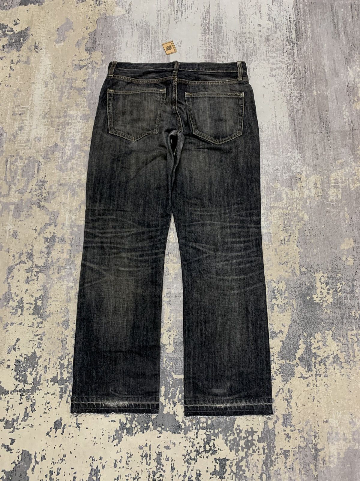 Undercover × Uniqlo W32x29 Uniqlo Jeans Faded Black Denim Jeans Size US 32 / EU 48 - 6 Thumbnail