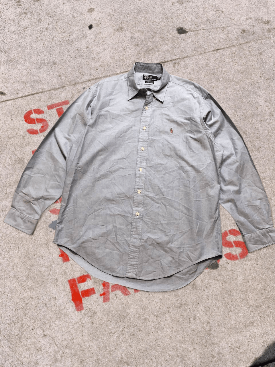 Polo Ralph Lauren Polo Ralph Lauren Vintage Button Up Shirt Size US XXL / EU 58 / 5 - 1 Thumbnail