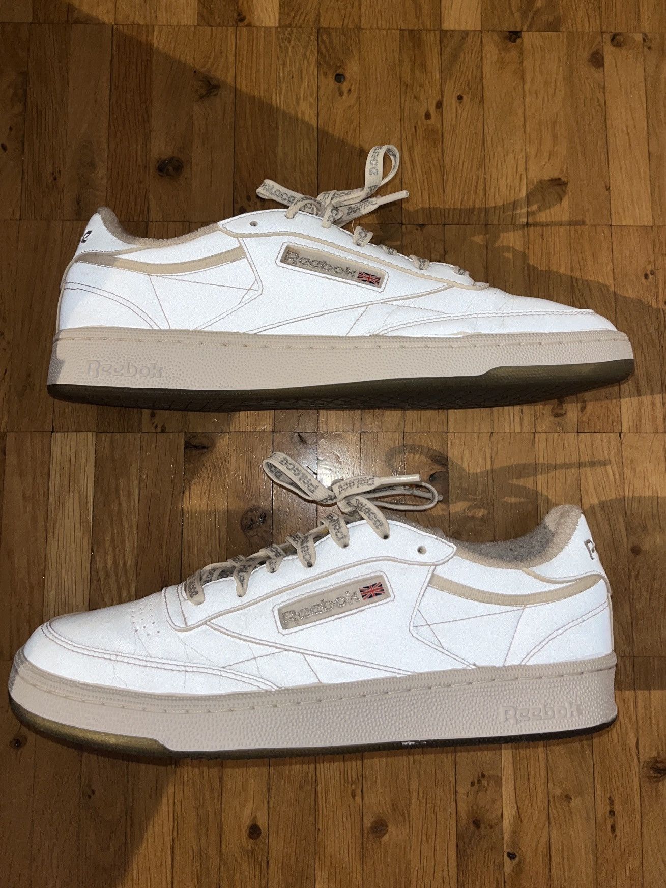 Palace × Reebok Palace Reebok club C85 Size US 8.5 / EU 41-42 - 2 Thumbnail