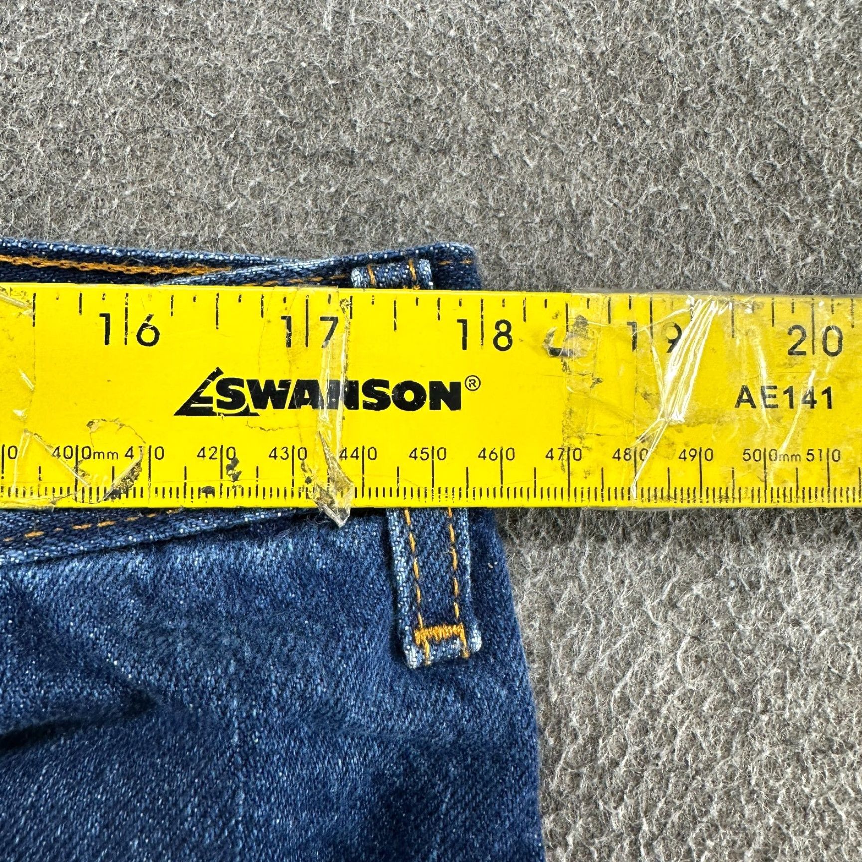 Dickies Dickies Jeans Mens 36x32 Blue Straight Leg Relaxed Fit Denim Cotton Workwear Pants Size US 36 / EU 52 - 7 Thumbnail