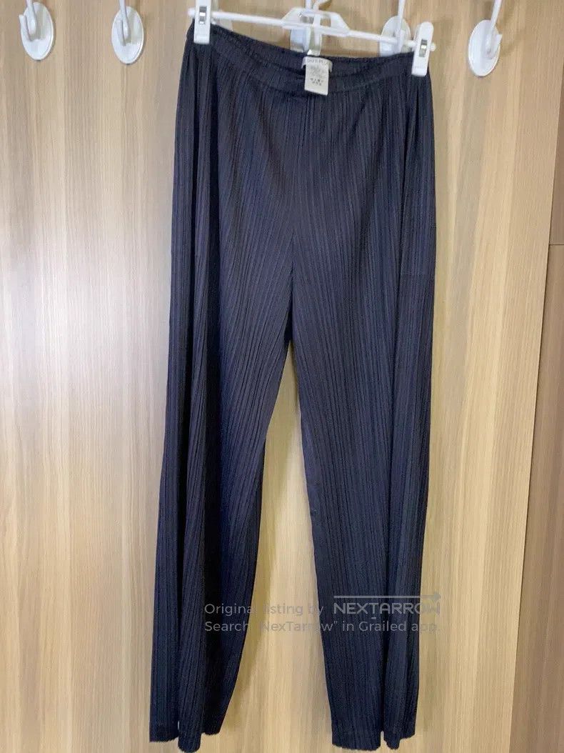 Issey Miyake Issey Miyake Black Trousers Size 26" / US 2 / IT 38 - 2 Thumbnail