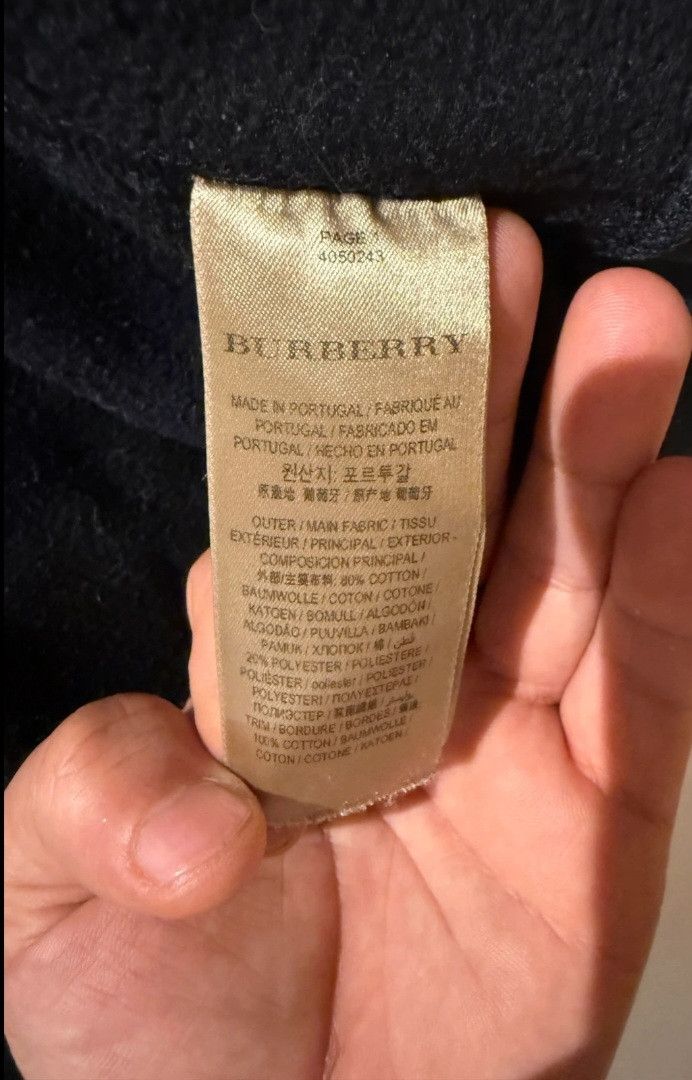 Burberry zip hoodie