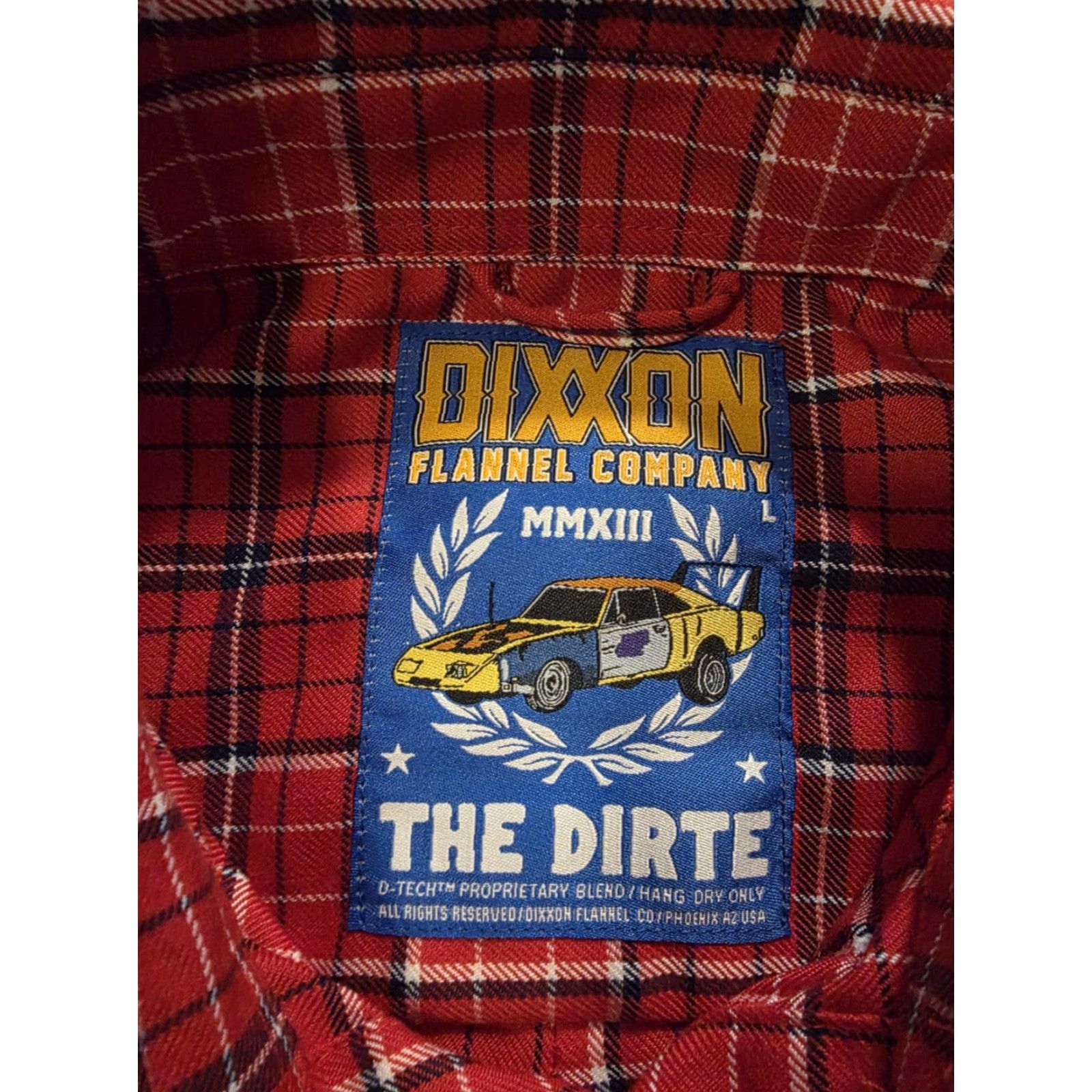 Vintage Dixxon Flannel Company The Dirte Long Sleeve Red Plaid Shirt Mens Large Button-Up Collared Relaxed Fit Casual Workwear Size US L / EU 52-54 / 3 - 4 Thumbnail