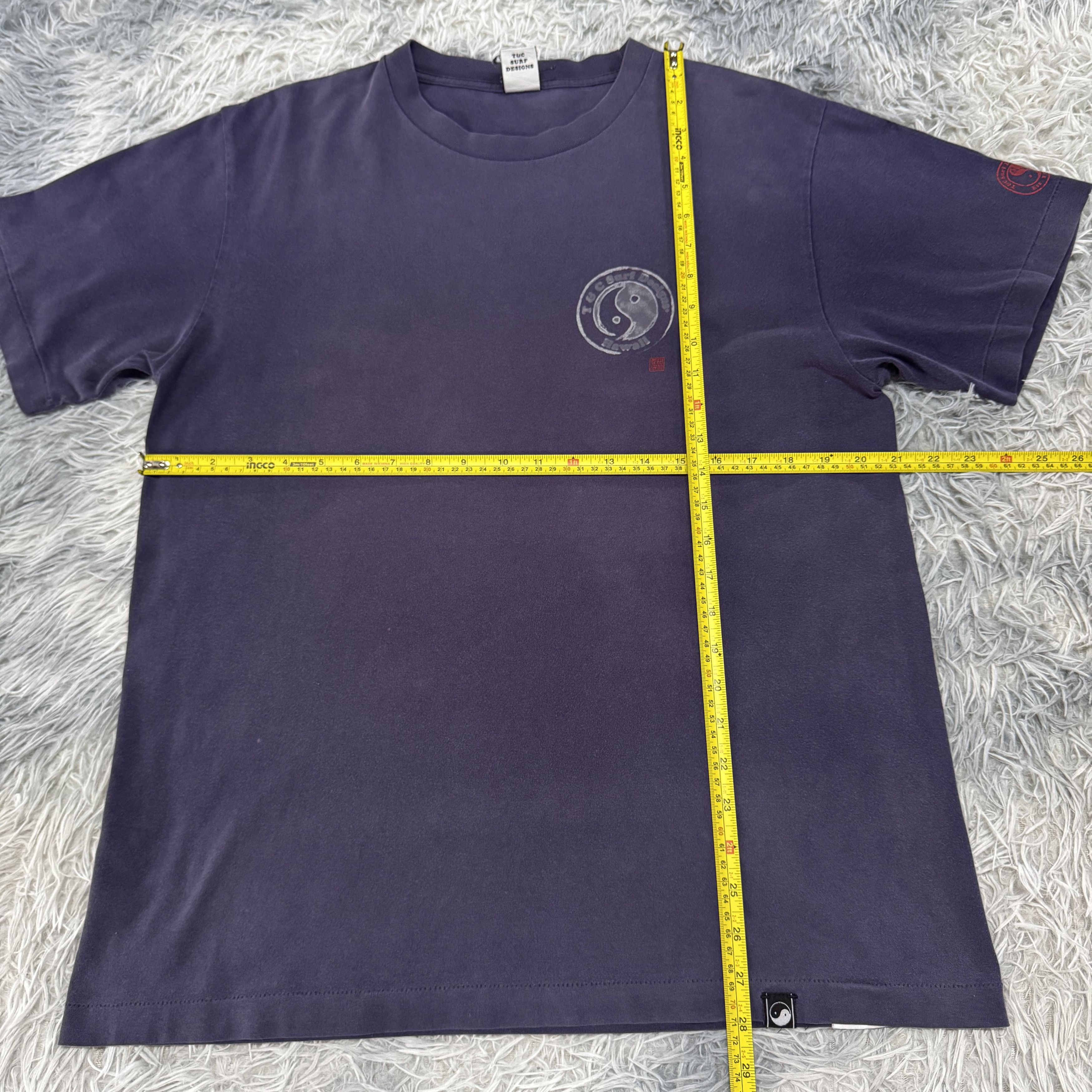Vintage Vintage T&C Surf Design Hawaii Sunfaded Tshirt Size US L / EU 52-54 / 3 - 5 Thumbnail