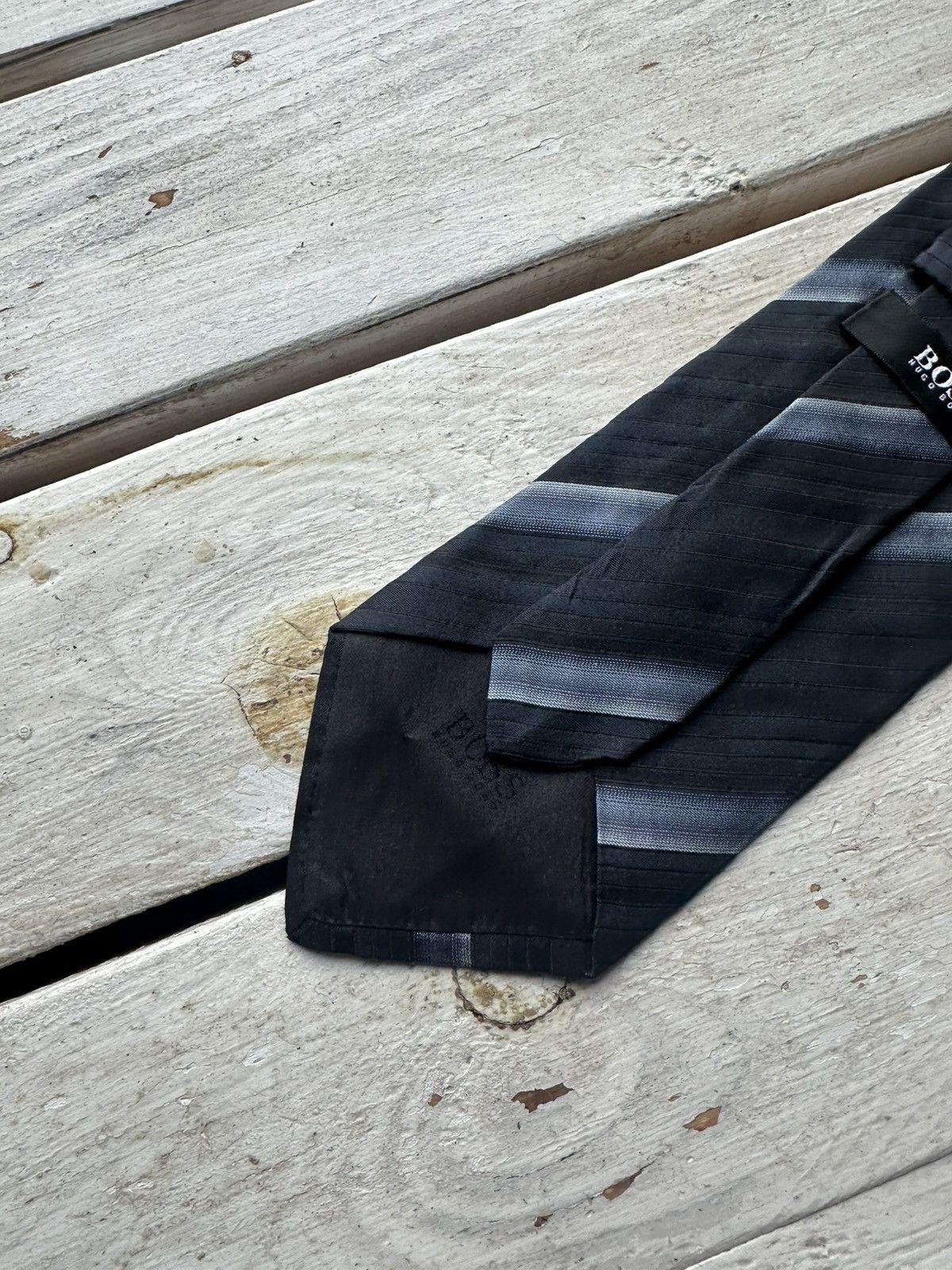 Hugo Boss 🚨Vintage Hugo Boss Tie Ties Luxury Streetwear old money Size ONE SIZE - 2 Thumbnail