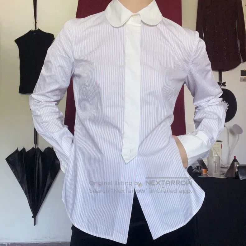 Vivienne Westwood Vivienne Westwood Striped shirt Size M / US 6-8 / IT 42-44 - 4 Thumbnail