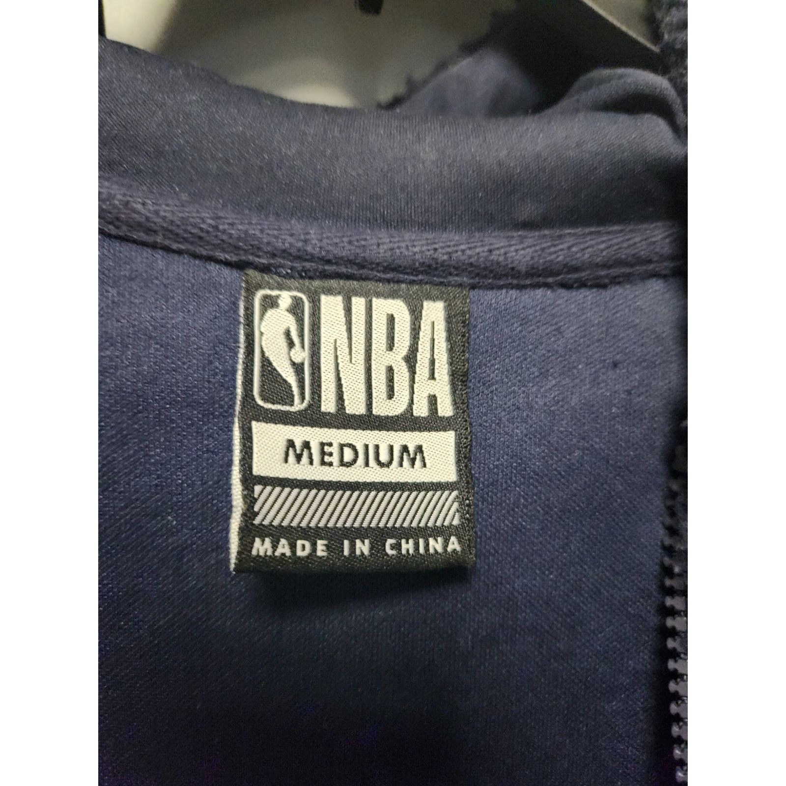 NBA NBA Sherpa Full Zip Jacket w Hood, Men's Size M, Blue NWOT Size US M / EU 48-50 / 2 - 4 Thumbnail
