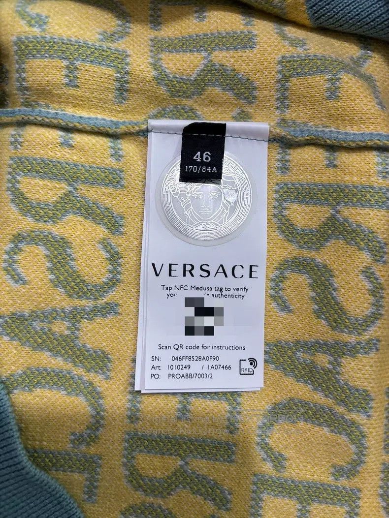 Versace Versace Men's knitted sweaters Size US M / EU 48-50 / 2 - 2 Thumbnail