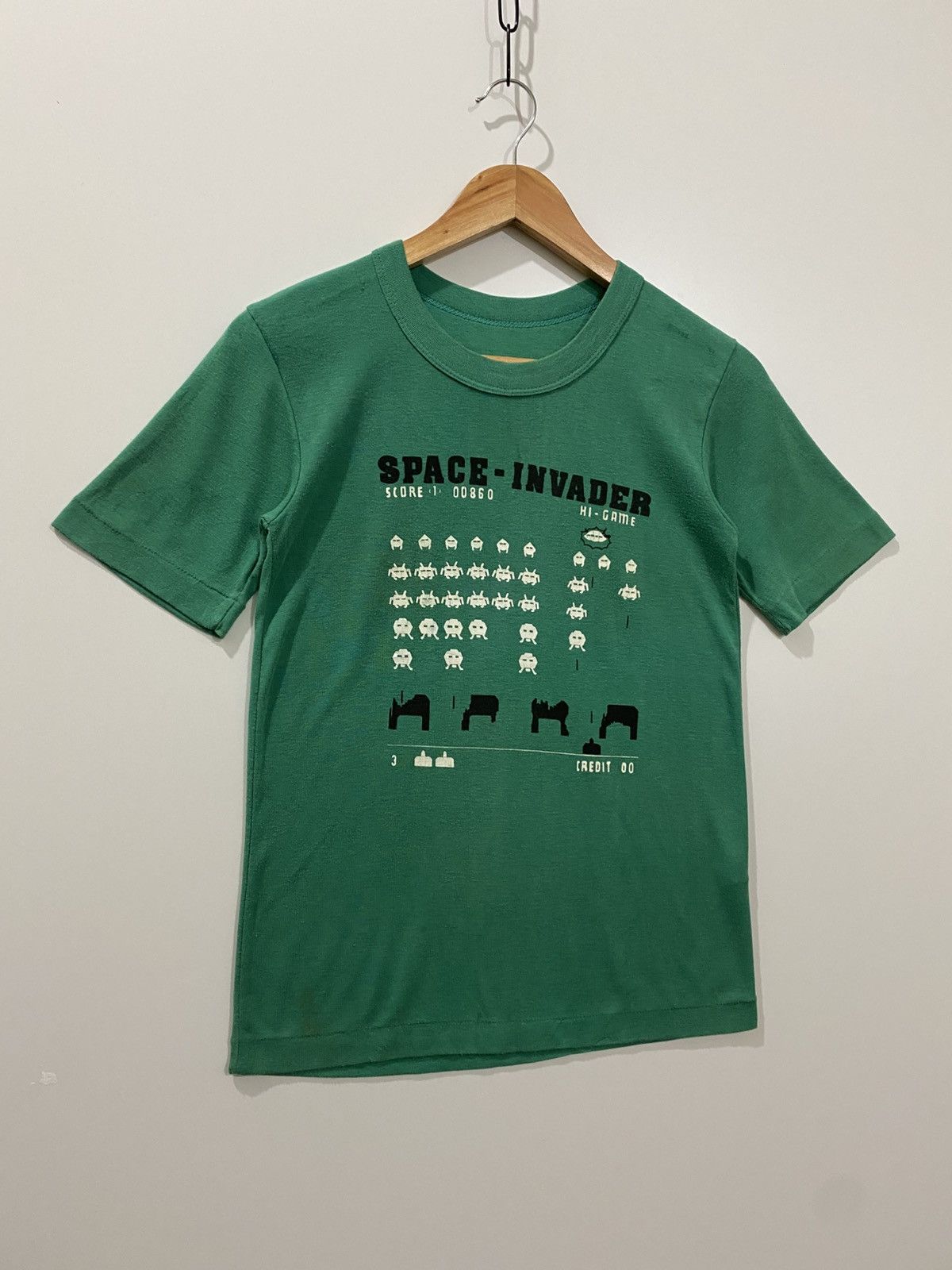 Vintage vintage space invaders t-shirt Size US S / EU 44-46 / 1 - 2 Thumbnail