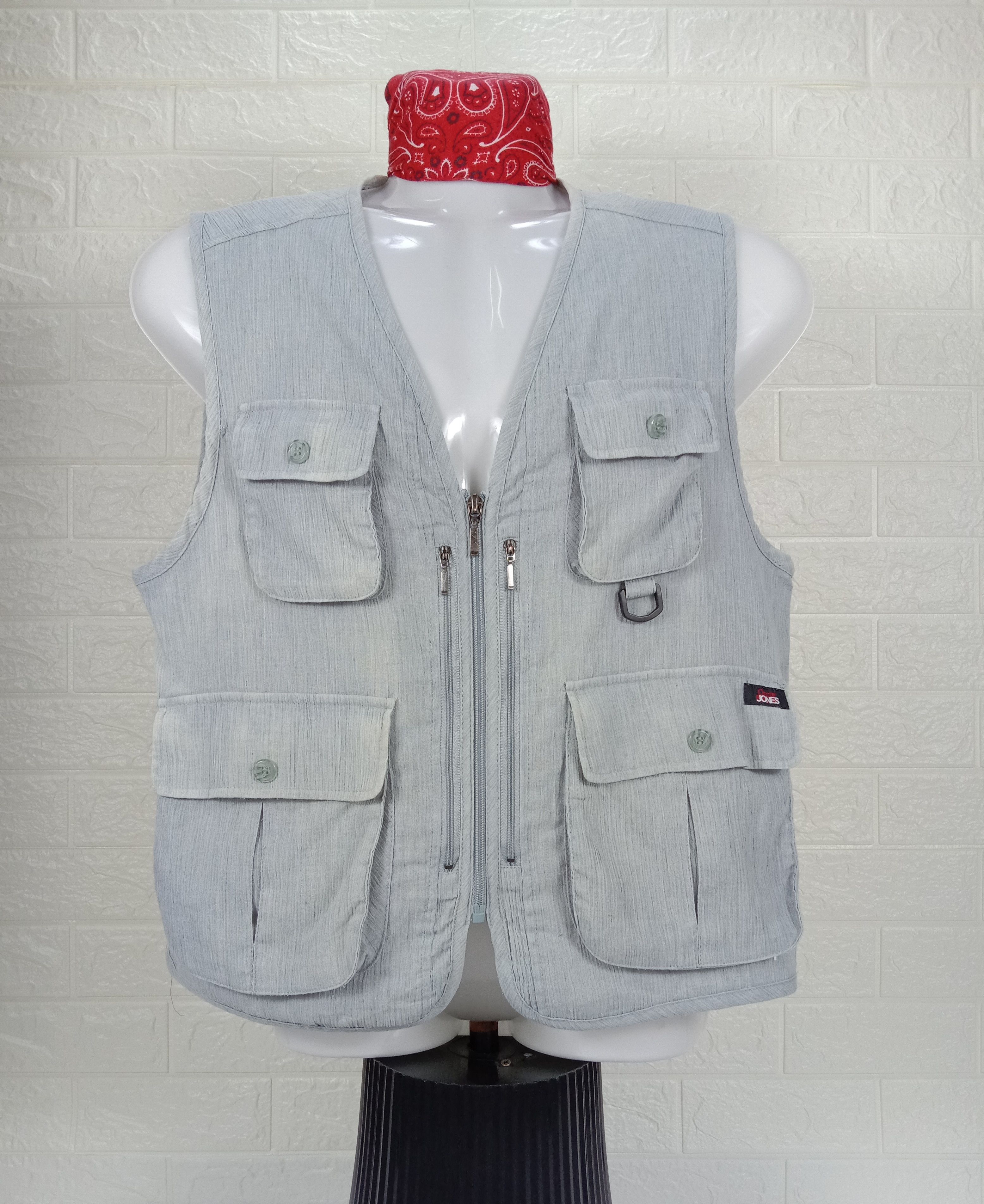 Vintage Oscar Jones Tactical Utility Multipocket Vest