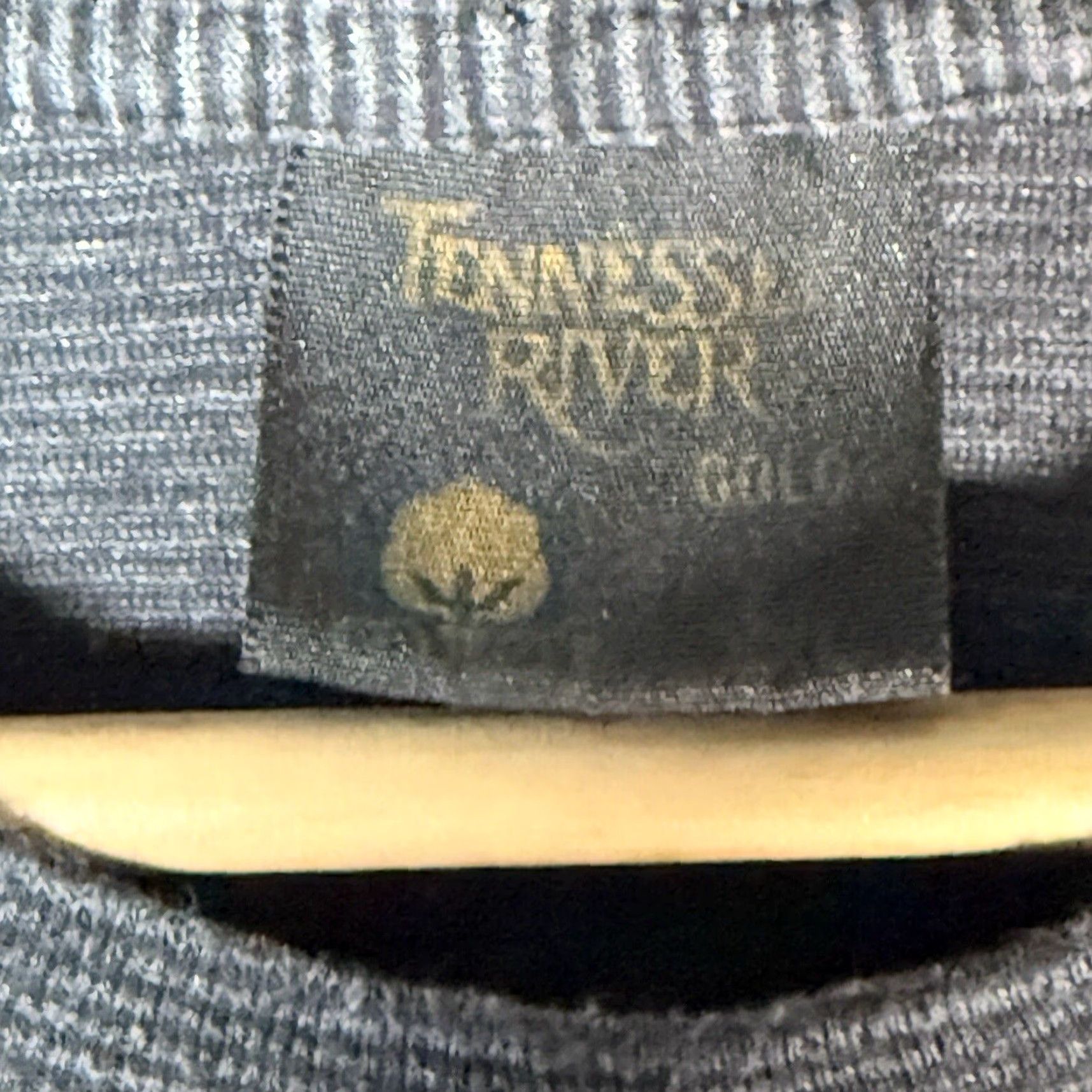 Vintage Vintage Tennessee River Mens T-Shirt 2XL Gray Striped USA Stitch Whitewater Summer Casual Size US XXL / EU 58 / 5 - 5 Thumbnail