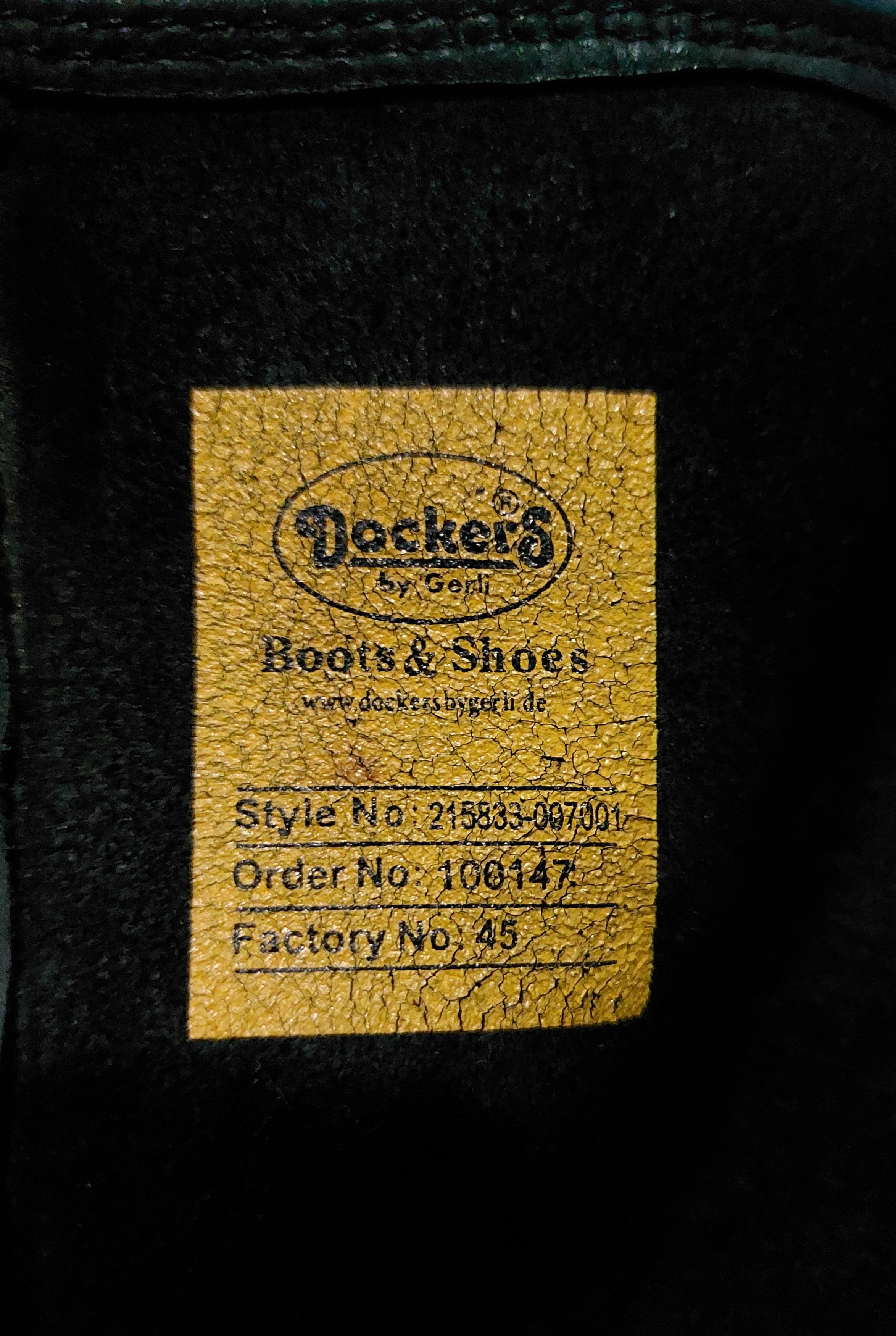 Dockers DOCKERS by GERLI side zipper engineer boot Size US 12 / EU 45 - 11 Thumbnail