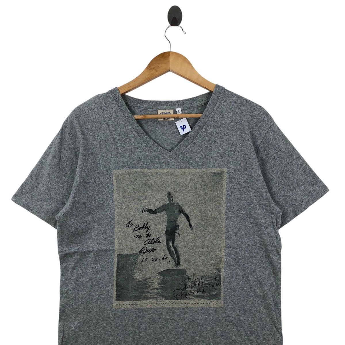 Vintage DUKE KAHANAMOKU Photoprint Malibu Shirts Surf Museum Size L Size US L / EU 52-54 / 3 - 2 Thumbnail