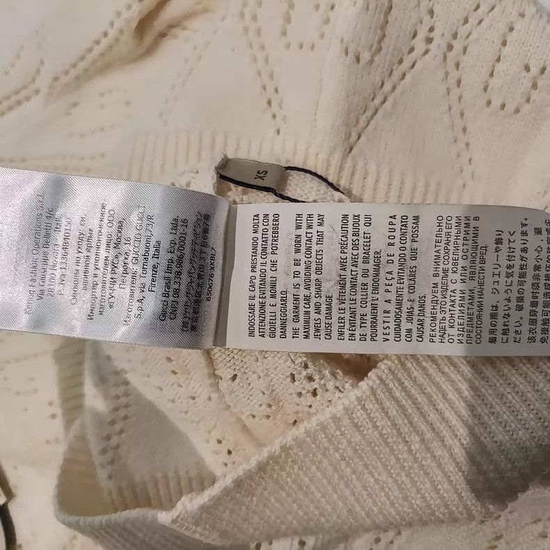 Gucci Gucci Needle-woven T-shirt Size XS / US 0-2 / IT 36-38 - 8 Thumbnail