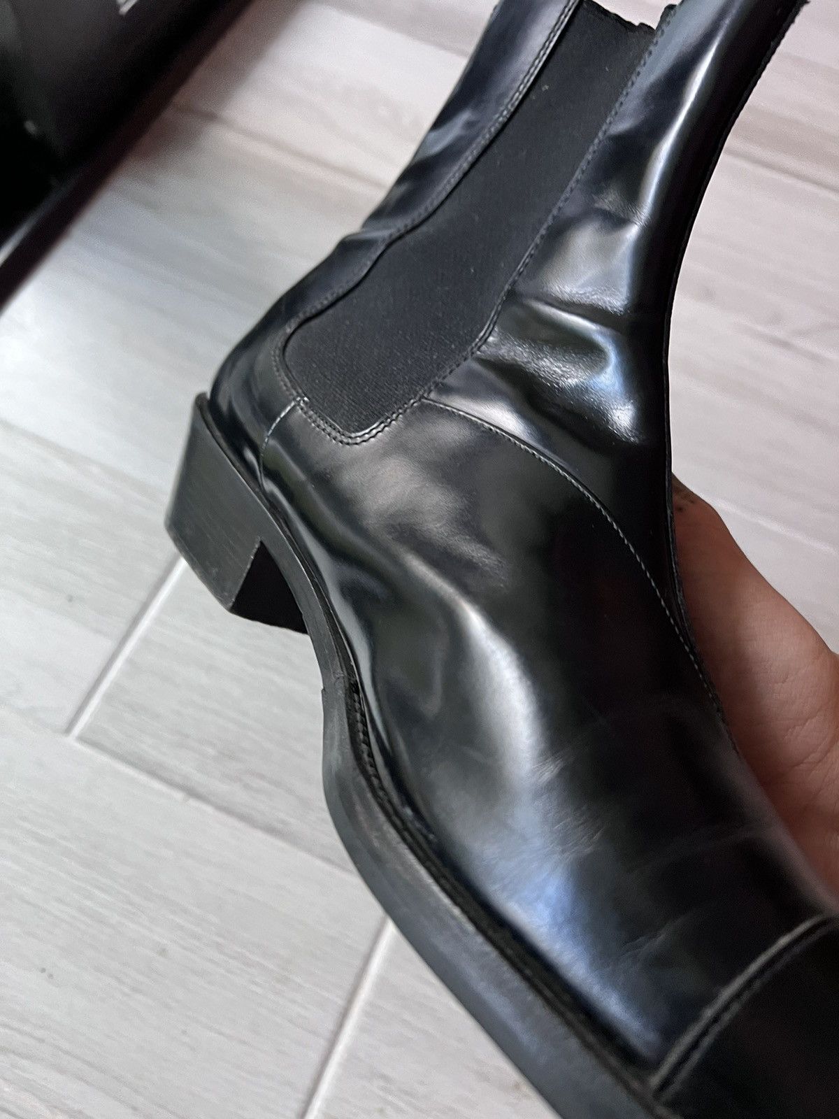 Berluti × Haider Ackermann Berluti Keith boots black Size US 10.5 / EU 43-44 - 25 Thumbnail