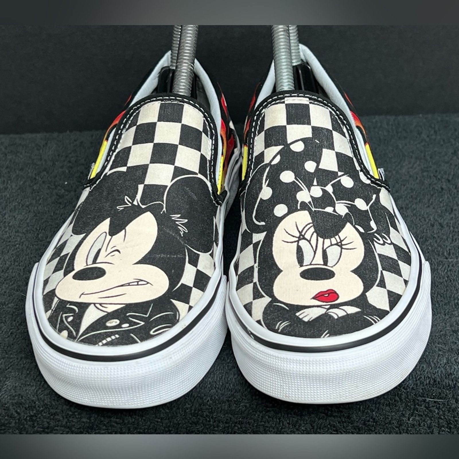 Vans Vans Disney x Mickey Minnie Flame Slip On Women s Size 6.5 Grailed